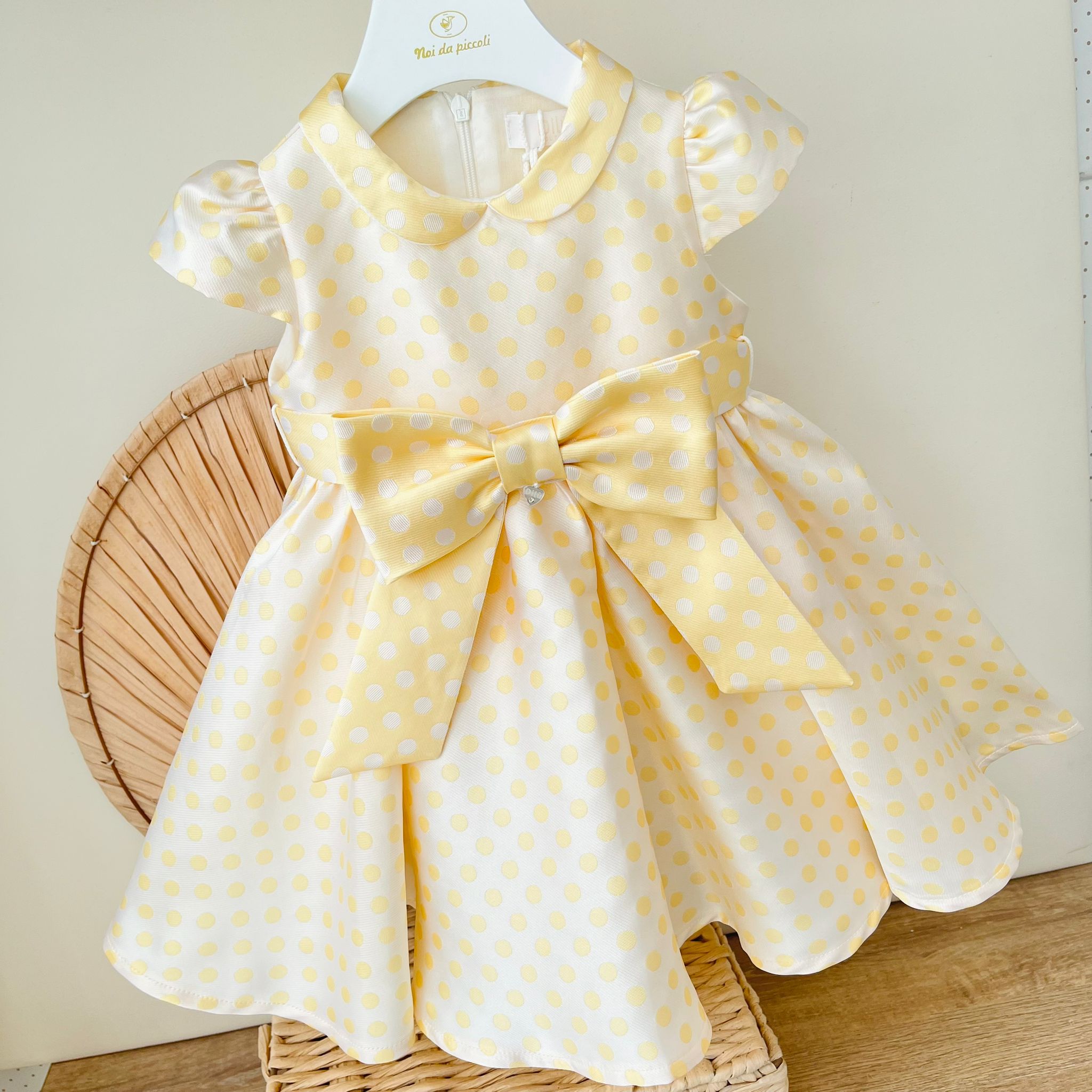 ABITINO CERIMONIALE GIALLO POIS - Noi da piccoli