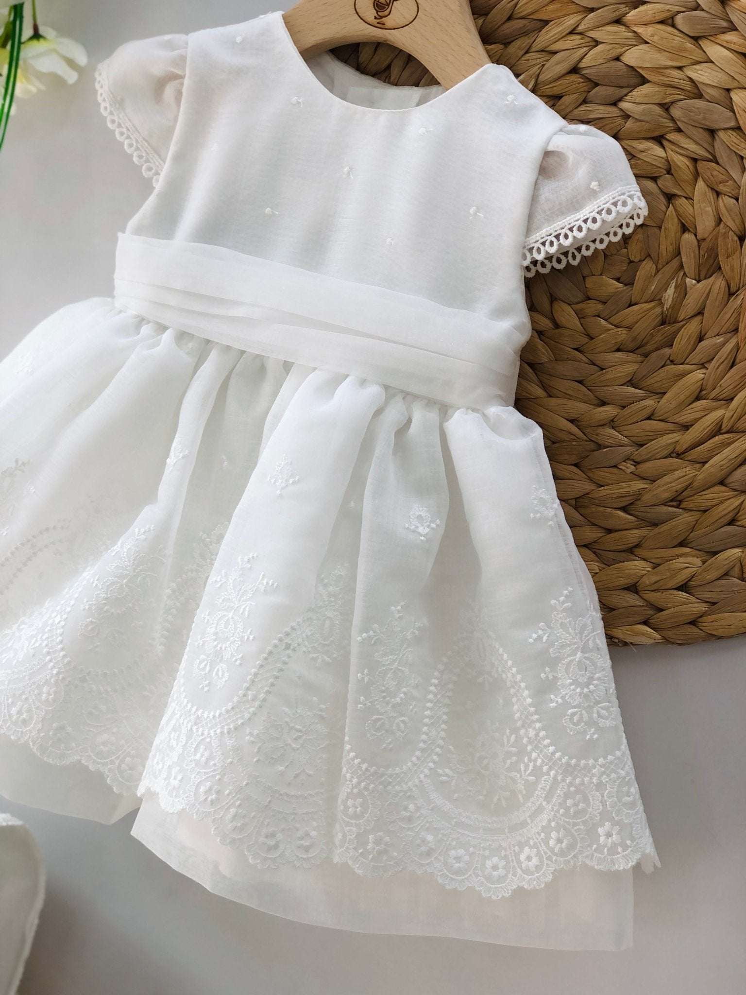 ABITINO CERIMONIALE INGLESA MERIDA BIANCO - Noi da piccoli