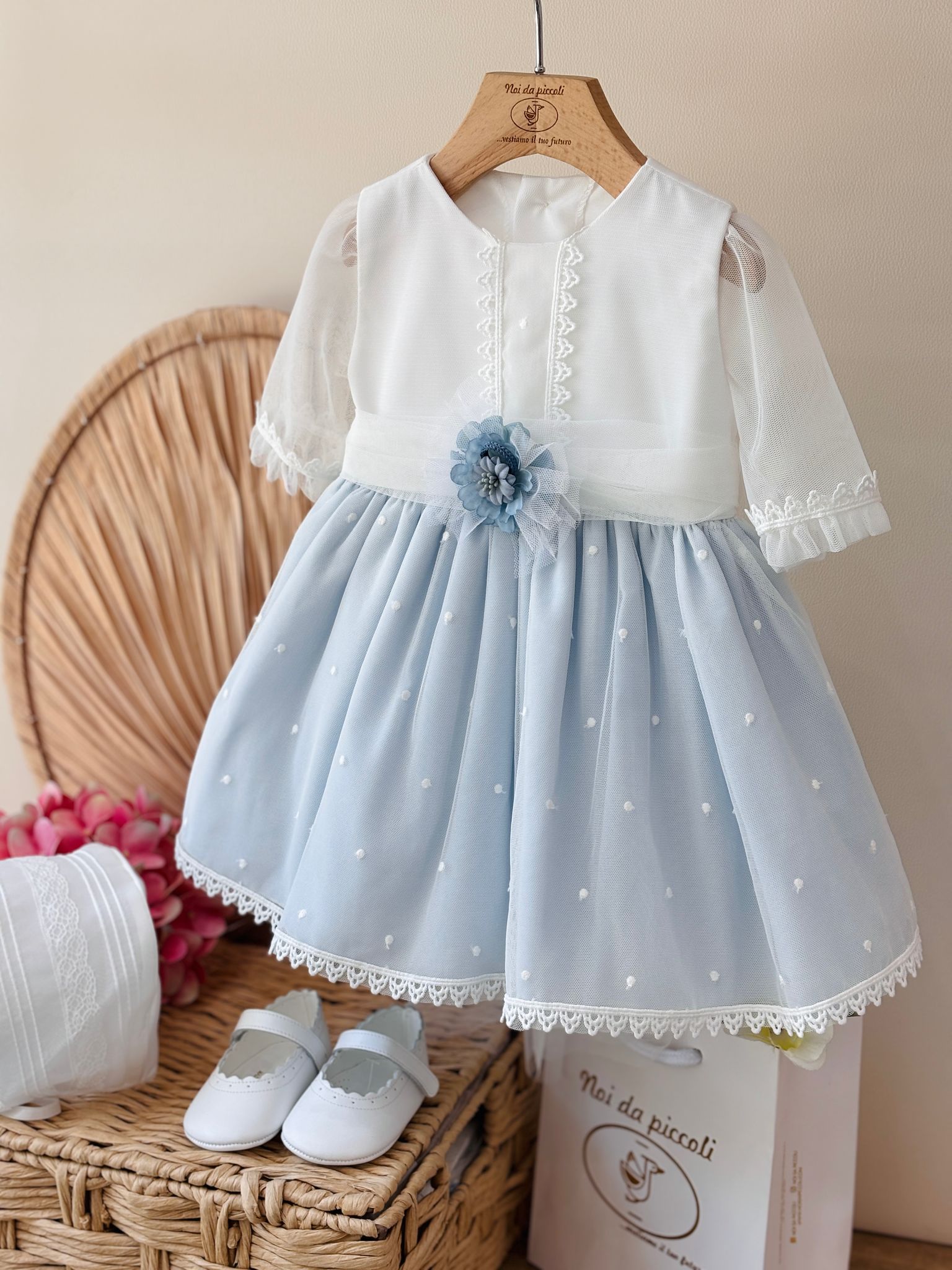 ABITINO CERIMONIALE JULIA cielo - Noi da piccoli