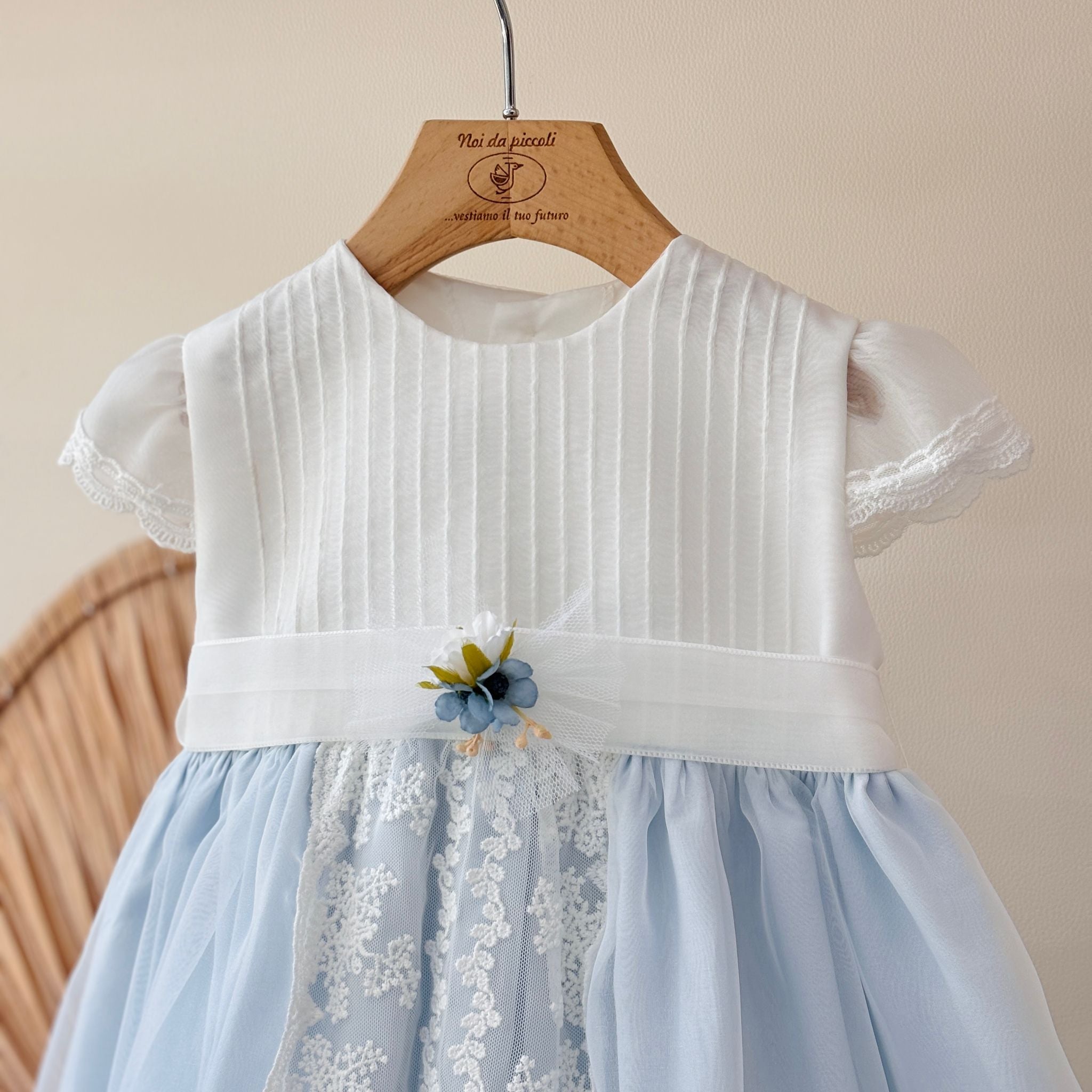 ABITINO CERIMONIALE KATE cielo - Noi da piccoli
