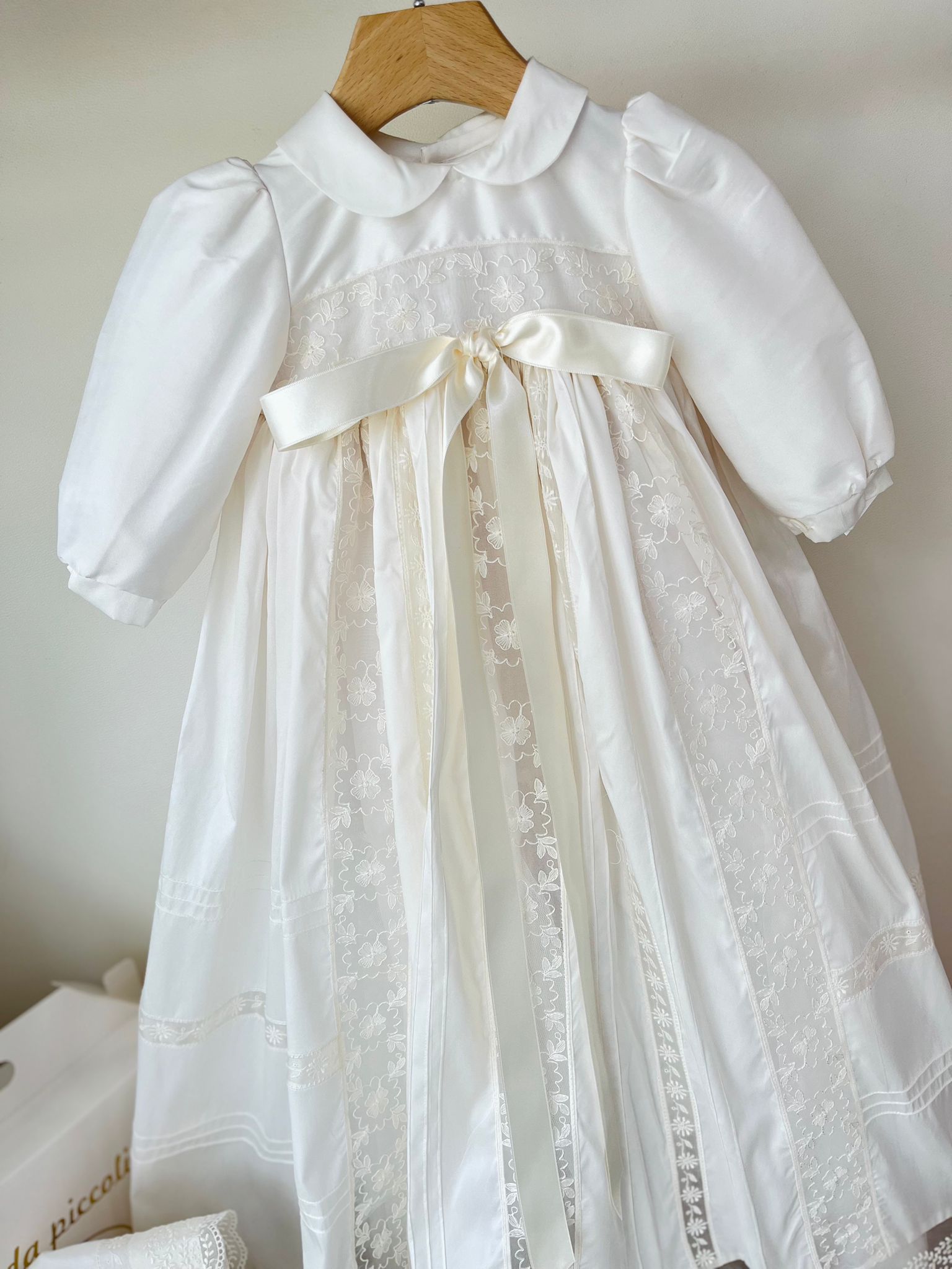 ABITINO CERIMONIALE LUNGO DIANA Avorio - Noi da piccoli