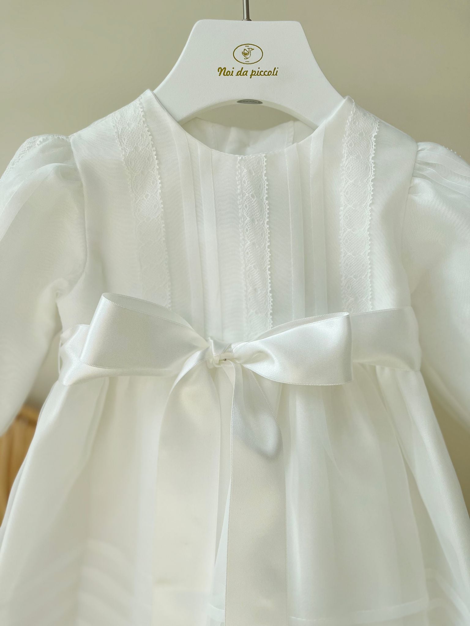 ABITINO CERIMONIALE LUNGO EGLE BIANCO - Noi da piccoli