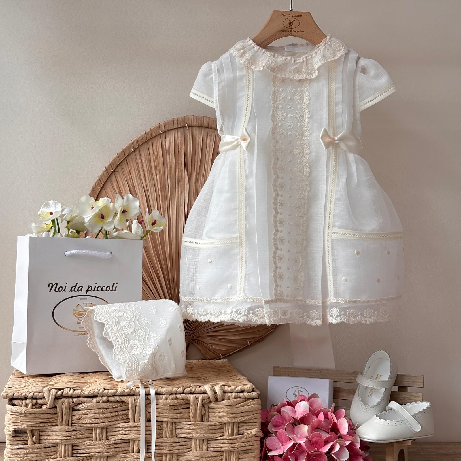 ABITINO CERIMONIALE MIRTA AVORIO - Noi da piccoli