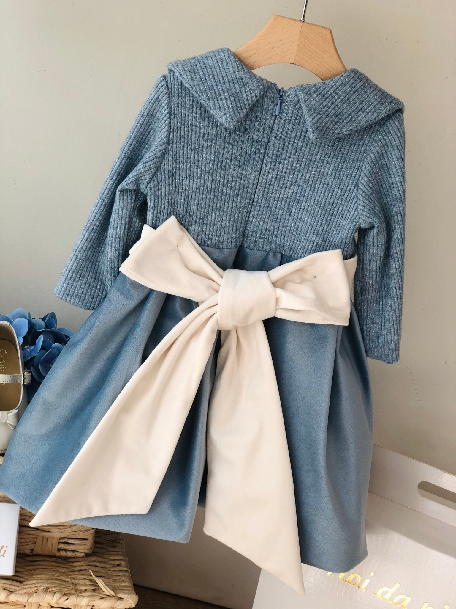 ABITINO CERIMONIALE POLVERE IN VELLUTO - Noi da piccoli