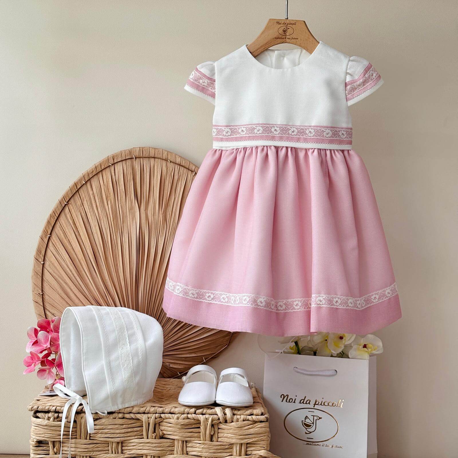 ABITINO CERIMONIALE SEMPLICITA' ROSA - Noi da piccoli