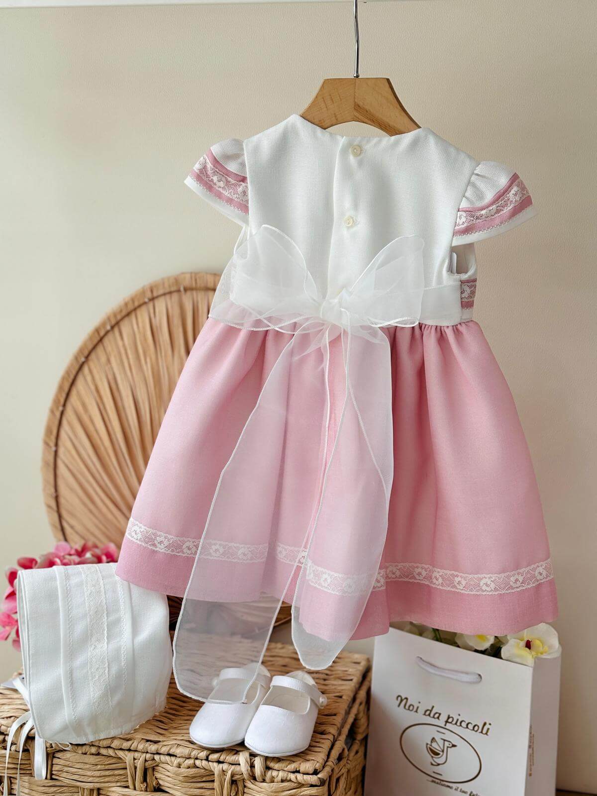 ABITINO CERIMONIALE SEMPLICITA' ROSA - Noi da piccoli