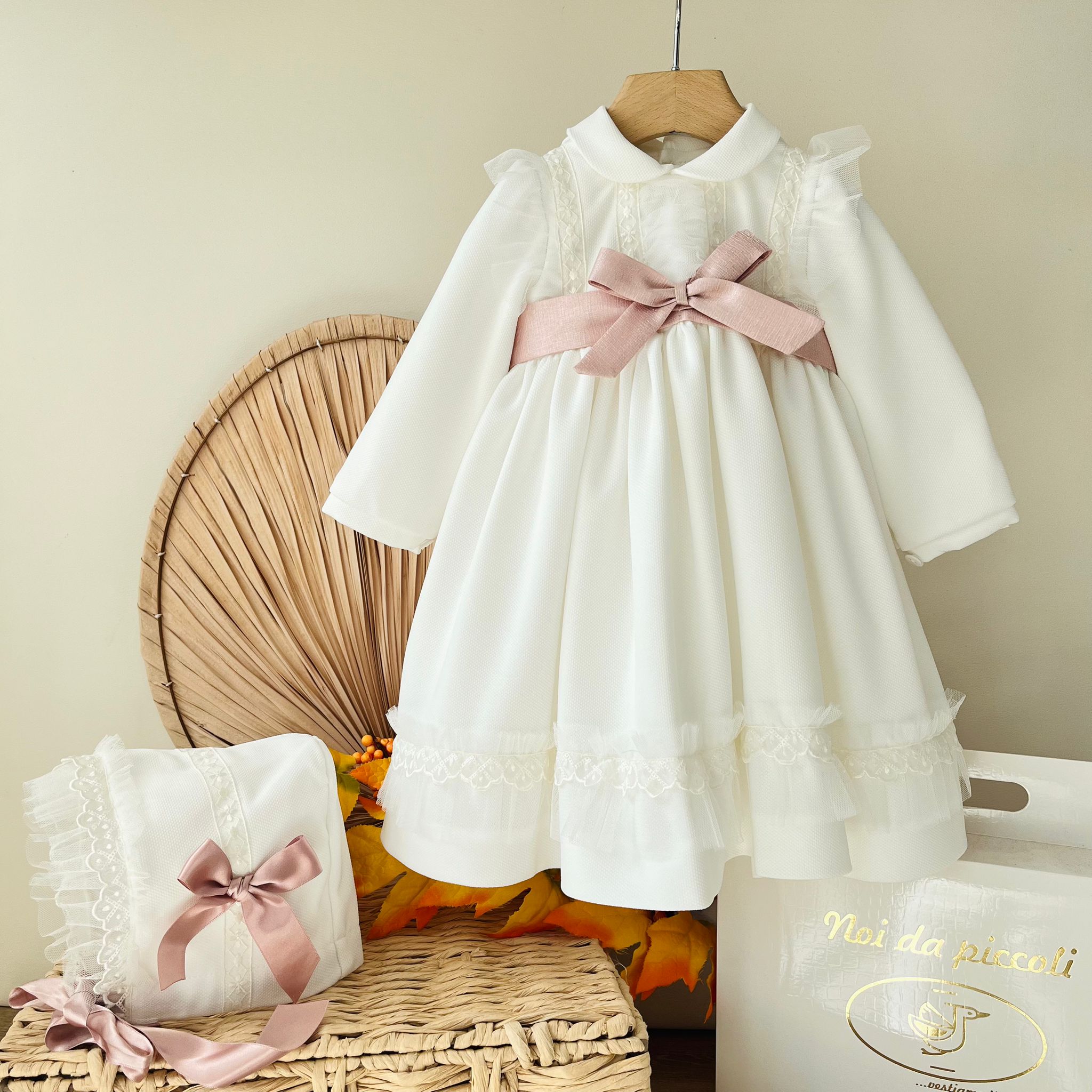 ABITINO CERIMONIALE SYRIA AVORIO ROSA - Noi da piccoli