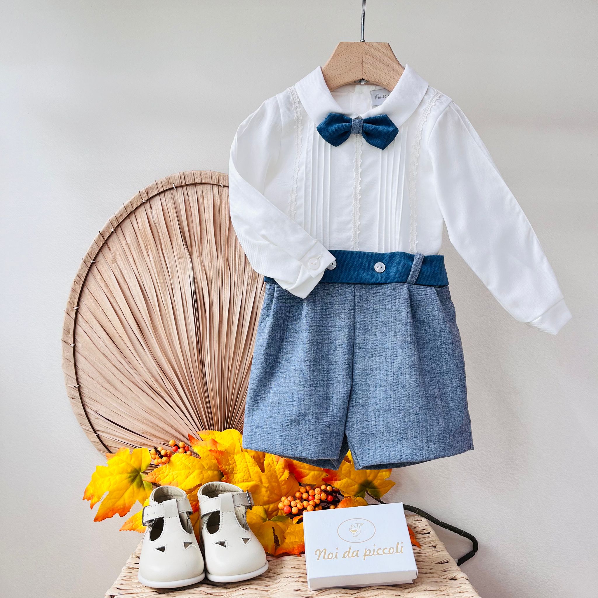 ABITINO CERIMONIALE THIAGO DENIM - Noi da piccoli