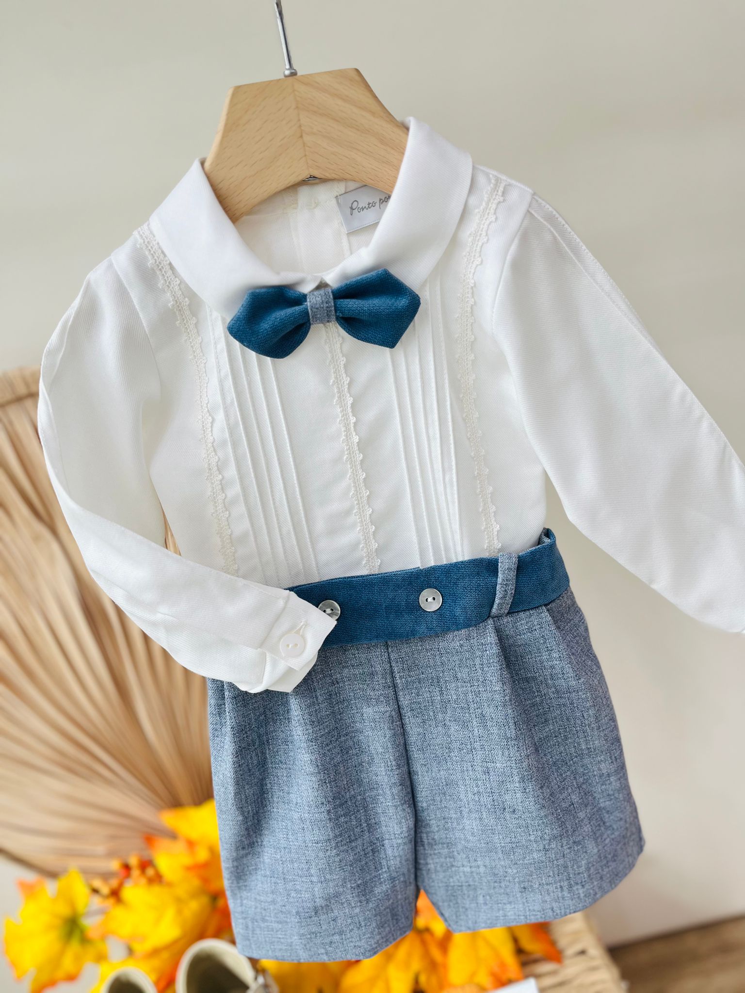 ABITINO CERIMONIALE THIAGO DENIM - Noi da piccoli