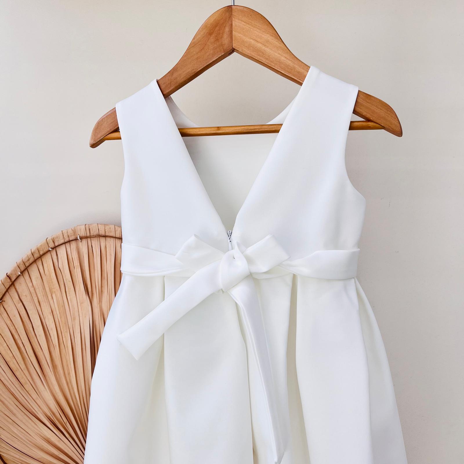 ABITINO CON FIOCCO BIANCO IDA - Noi da piccoli