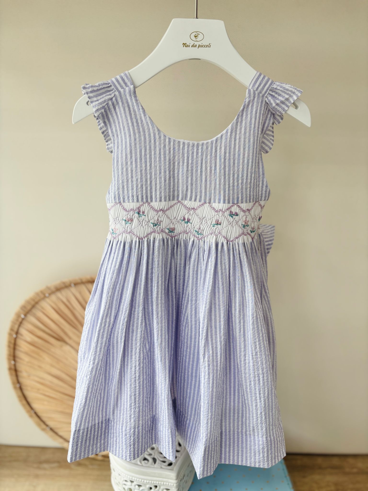 ABITINO CON PUNTO SMOK LILLA - Noi da piccoli