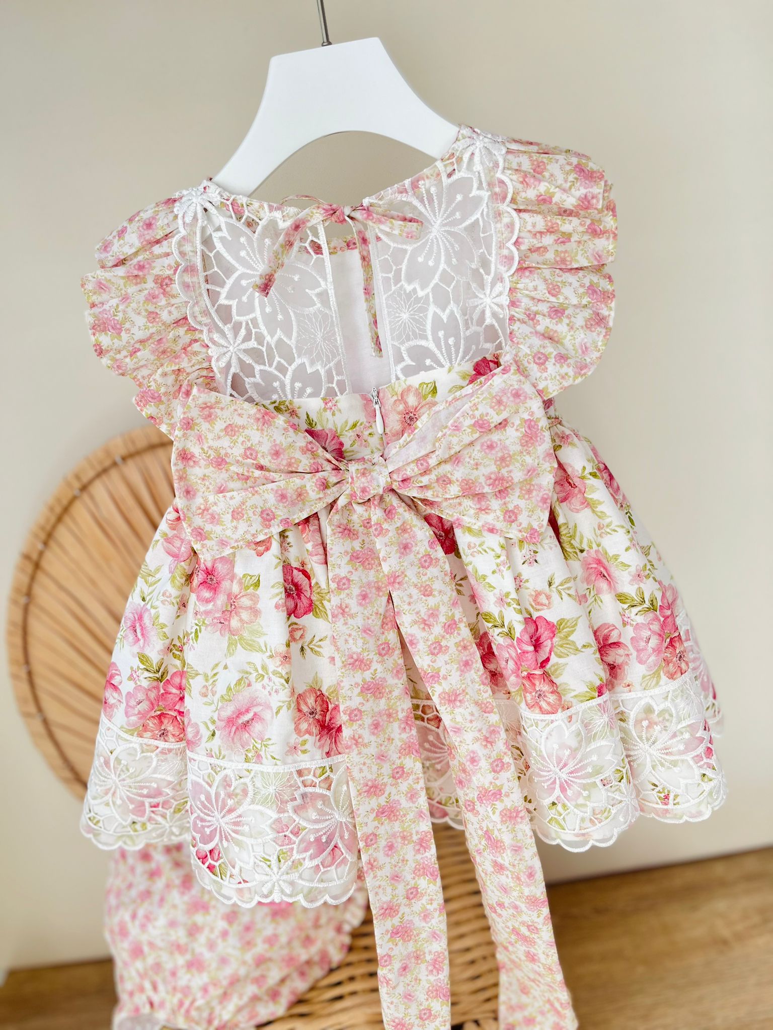 ABITINO FLOREALE ROSA - Noi da piccoli