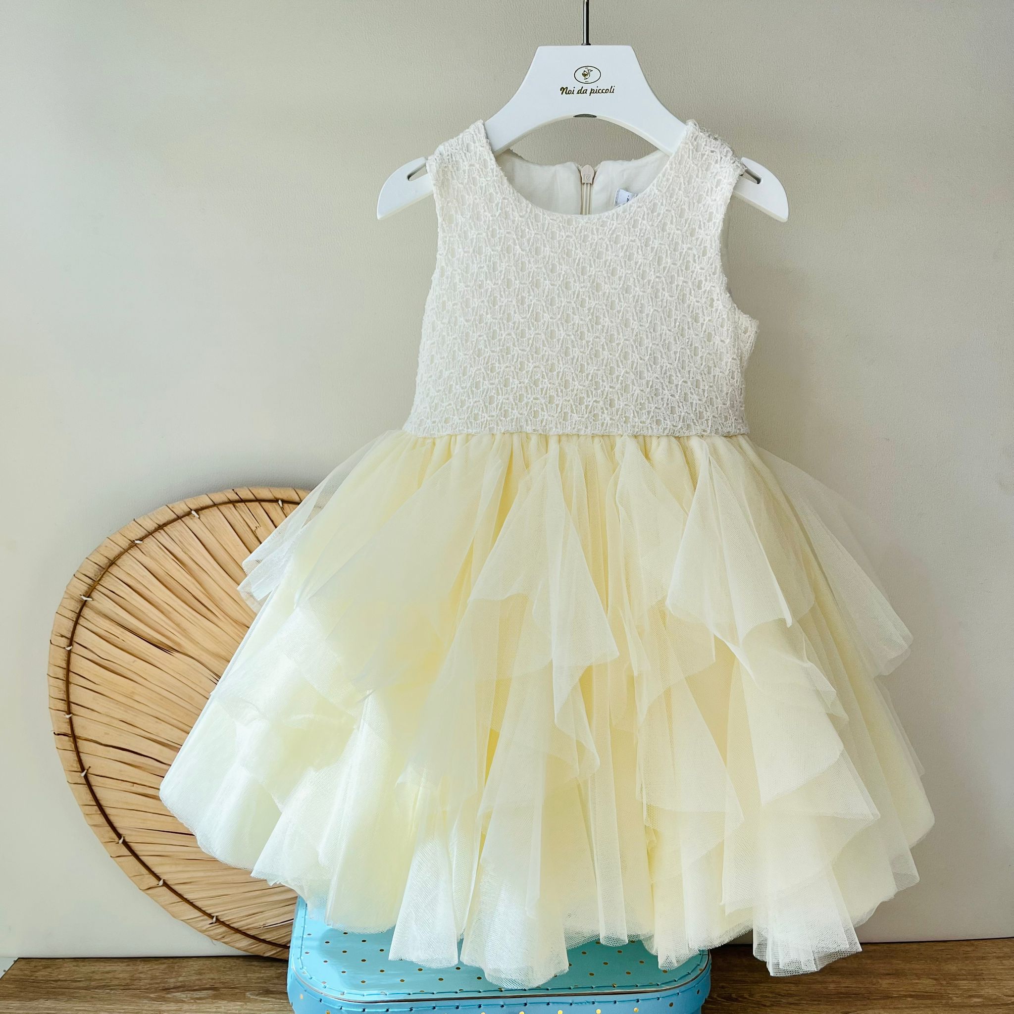 ABITINO IN TULLE AVORIO - Noi da piccoli