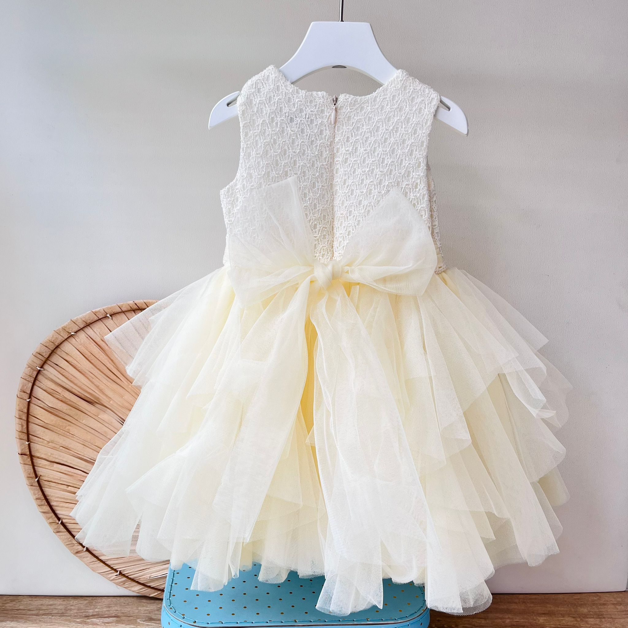 ABITINO IN TULLE AVORIO - Noi da piccoli