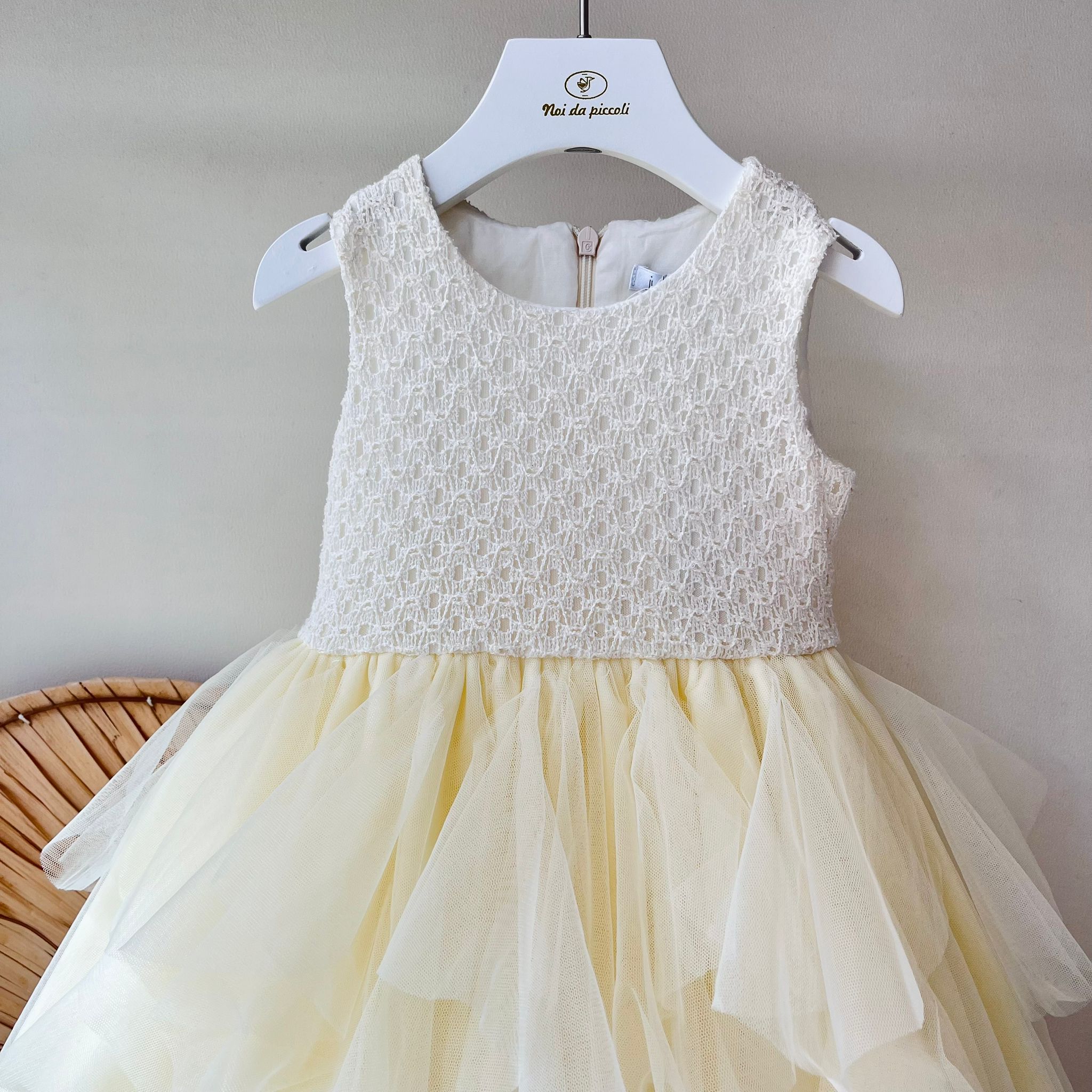 ABITINO IN TULLE AVORIO - Noi da piccoli