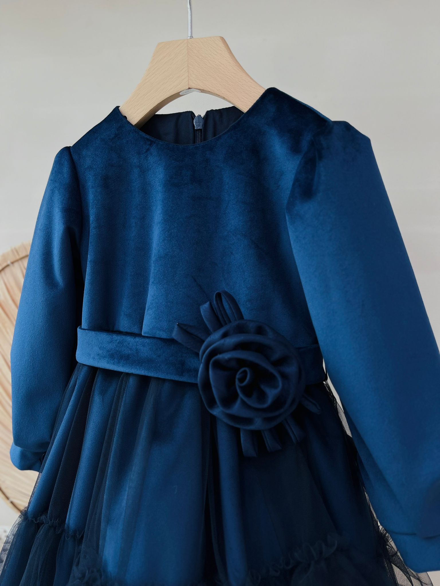 ABITINO VELLUTINO BLU - Noi da piccoli