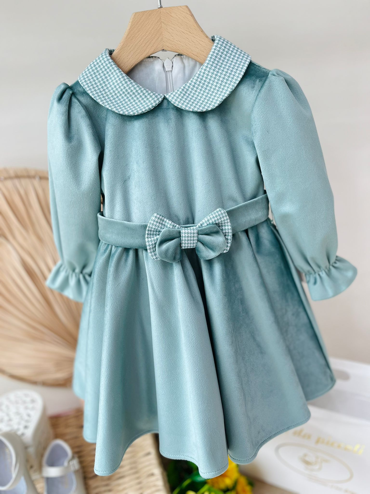 ABITINO VELLUTINO VERDE - Noi da piccoli