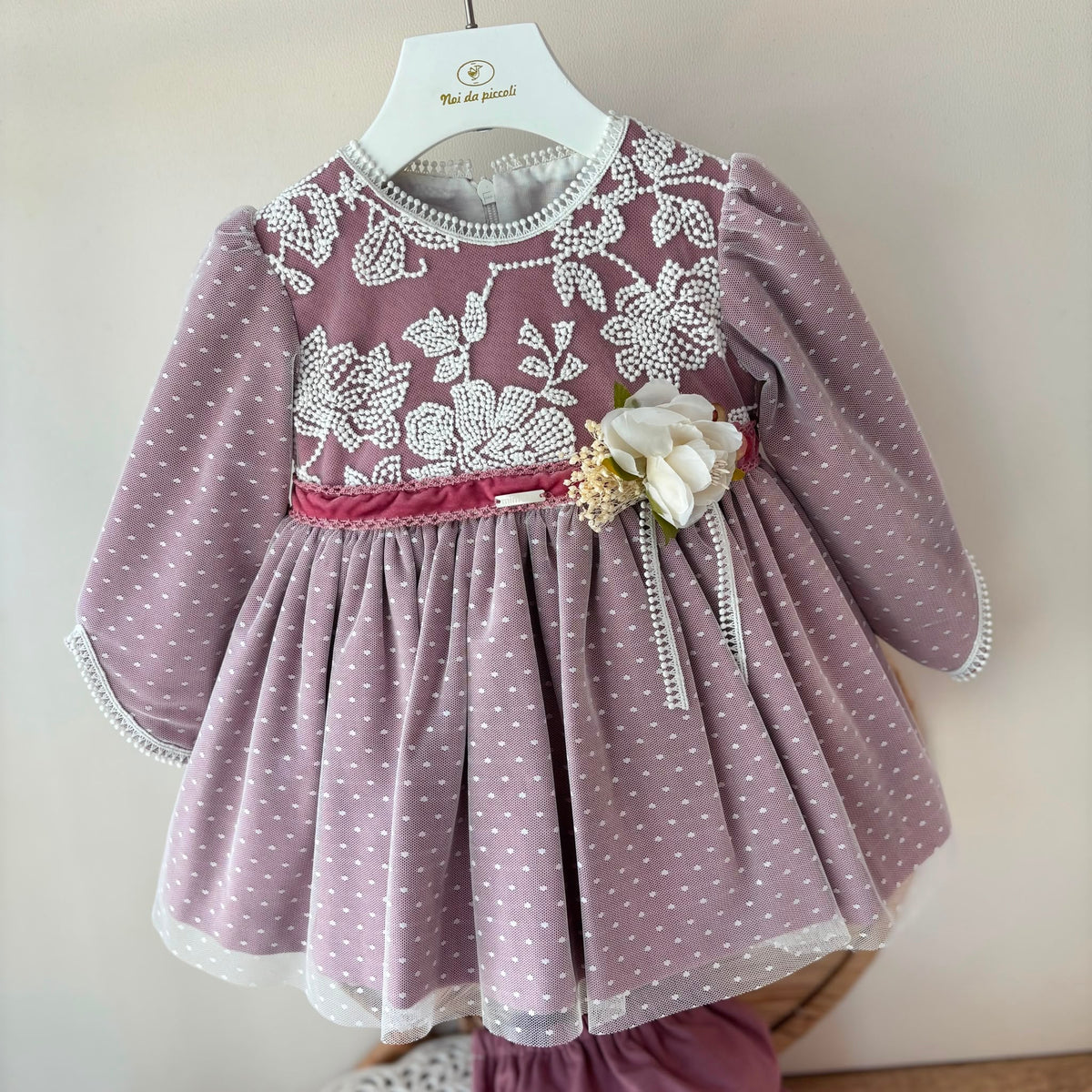 Abitino vintage Violeta Rosa - Noi da piccoli