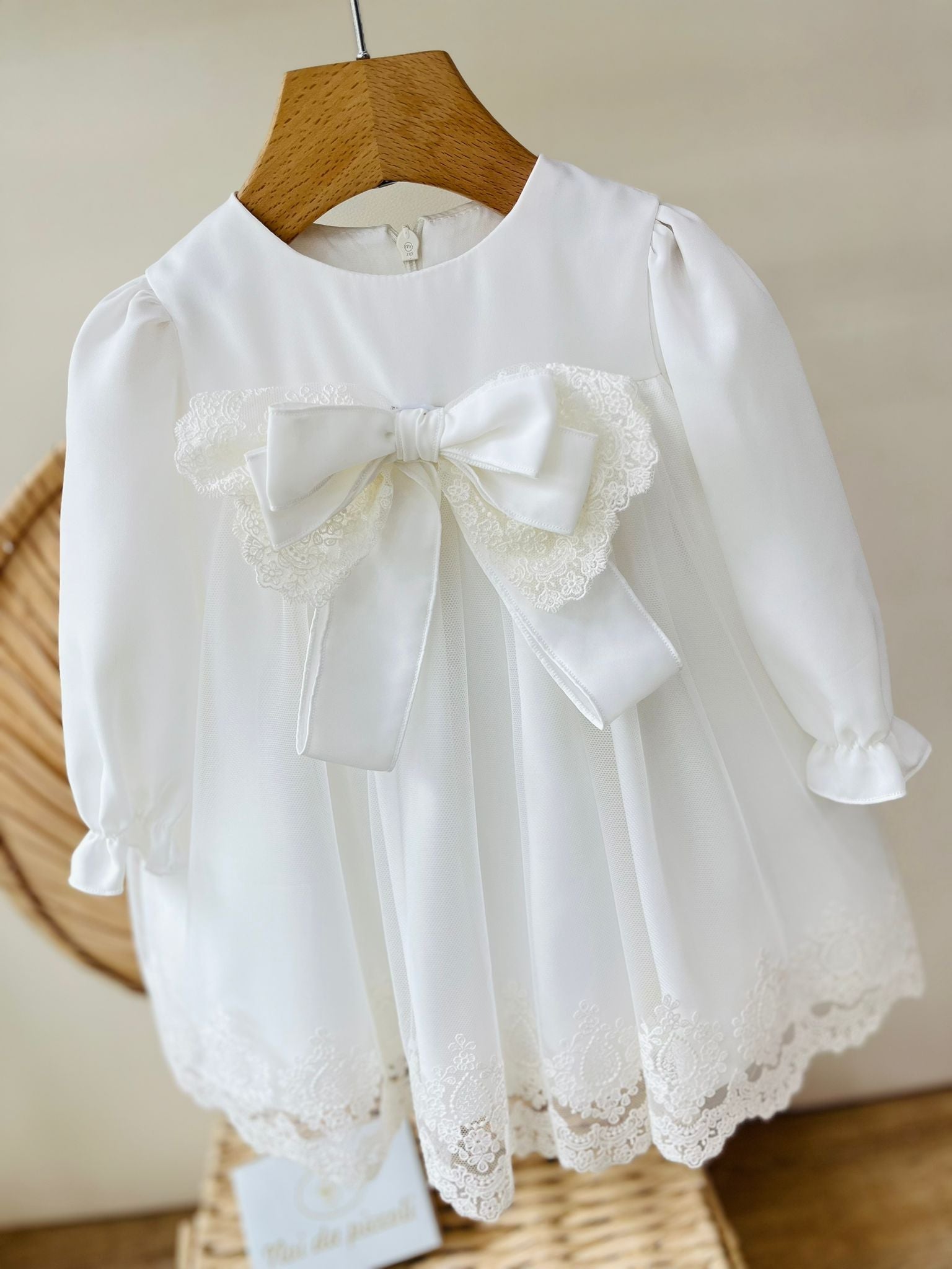 ABITO BIANCA LUCE VANIGLIA - Noi da piccoli