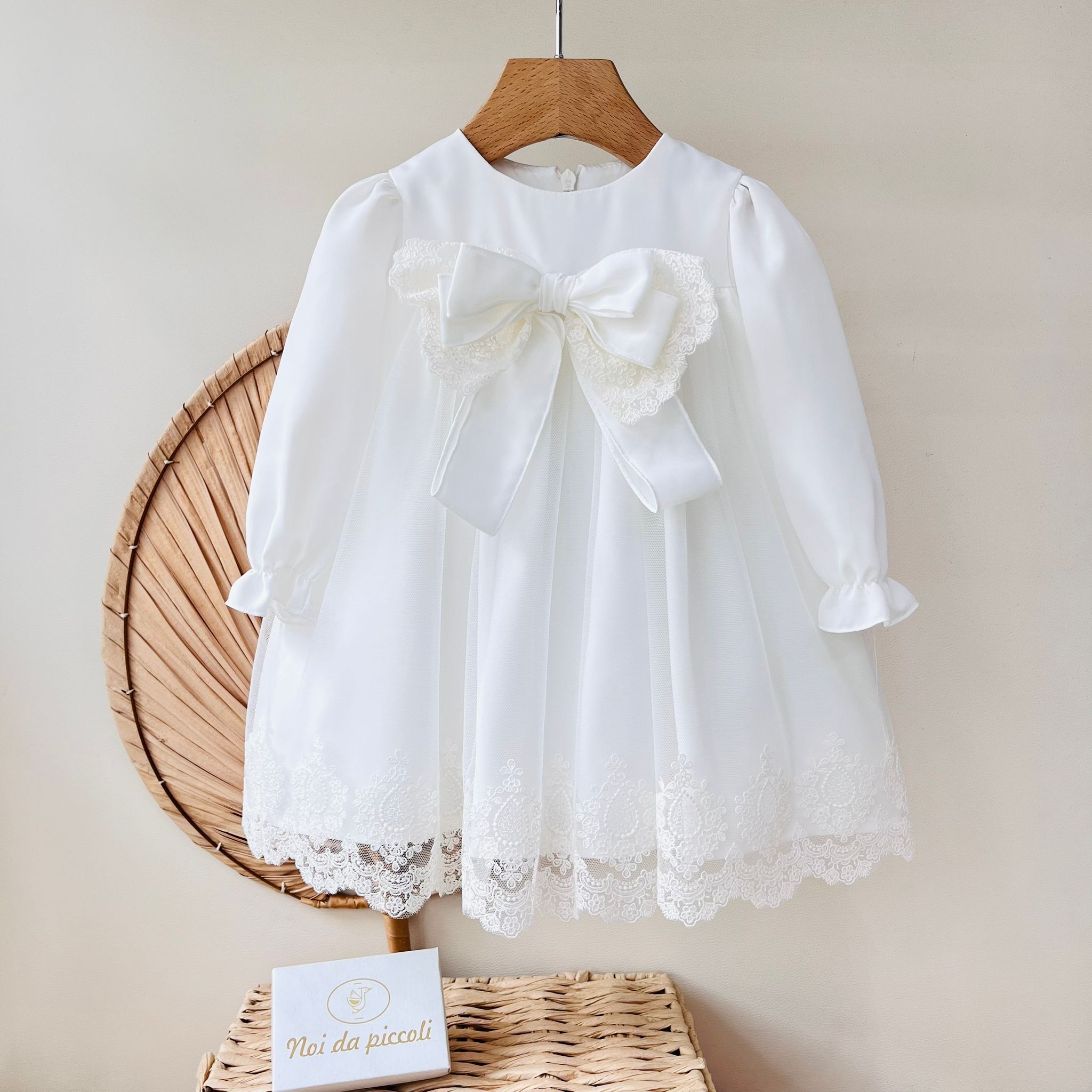 ABITO BIANCA LUCE VANIGLIA - Noi da piccoli