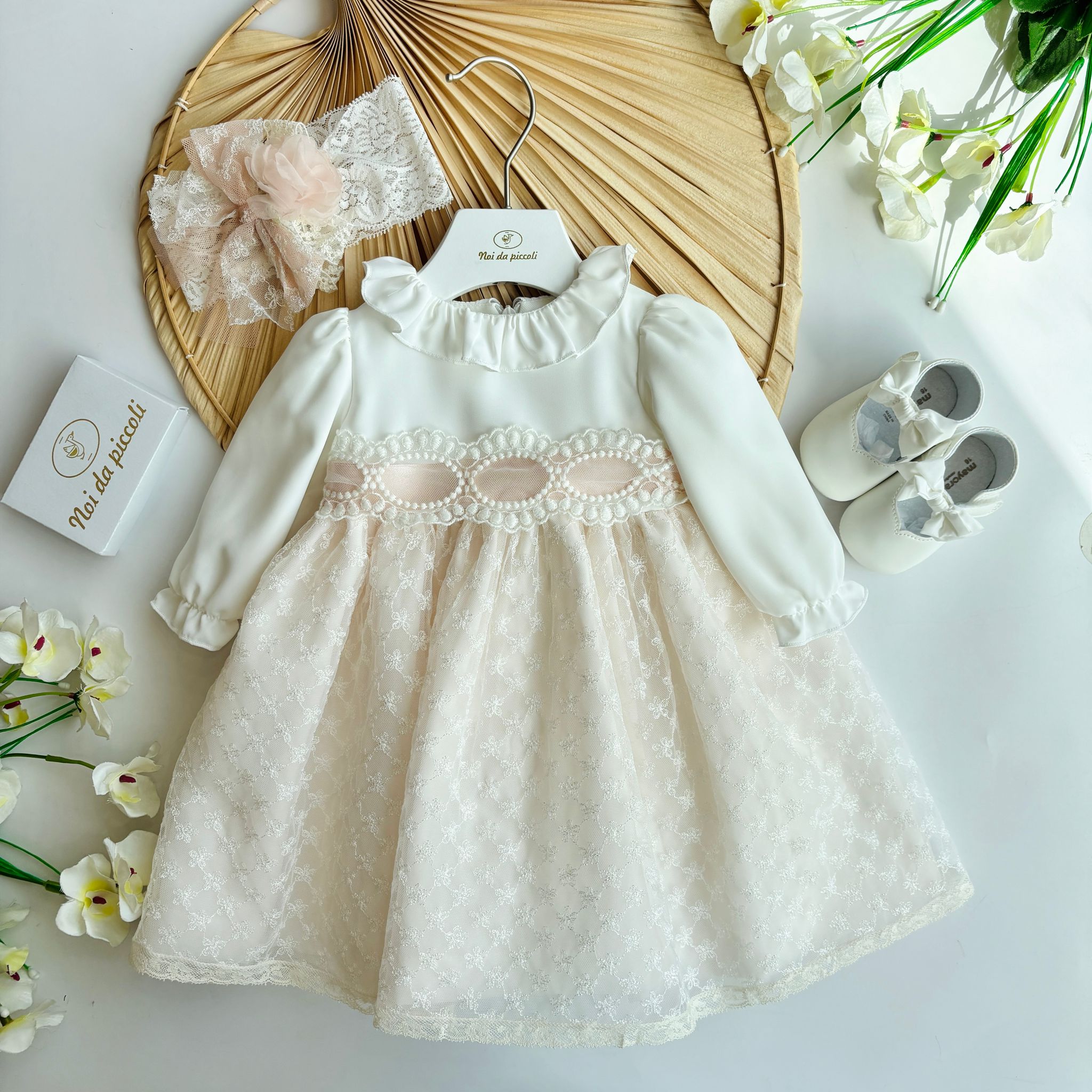 ABITO CERIMONIALE AURORA BIANCO - Noi da piccoli