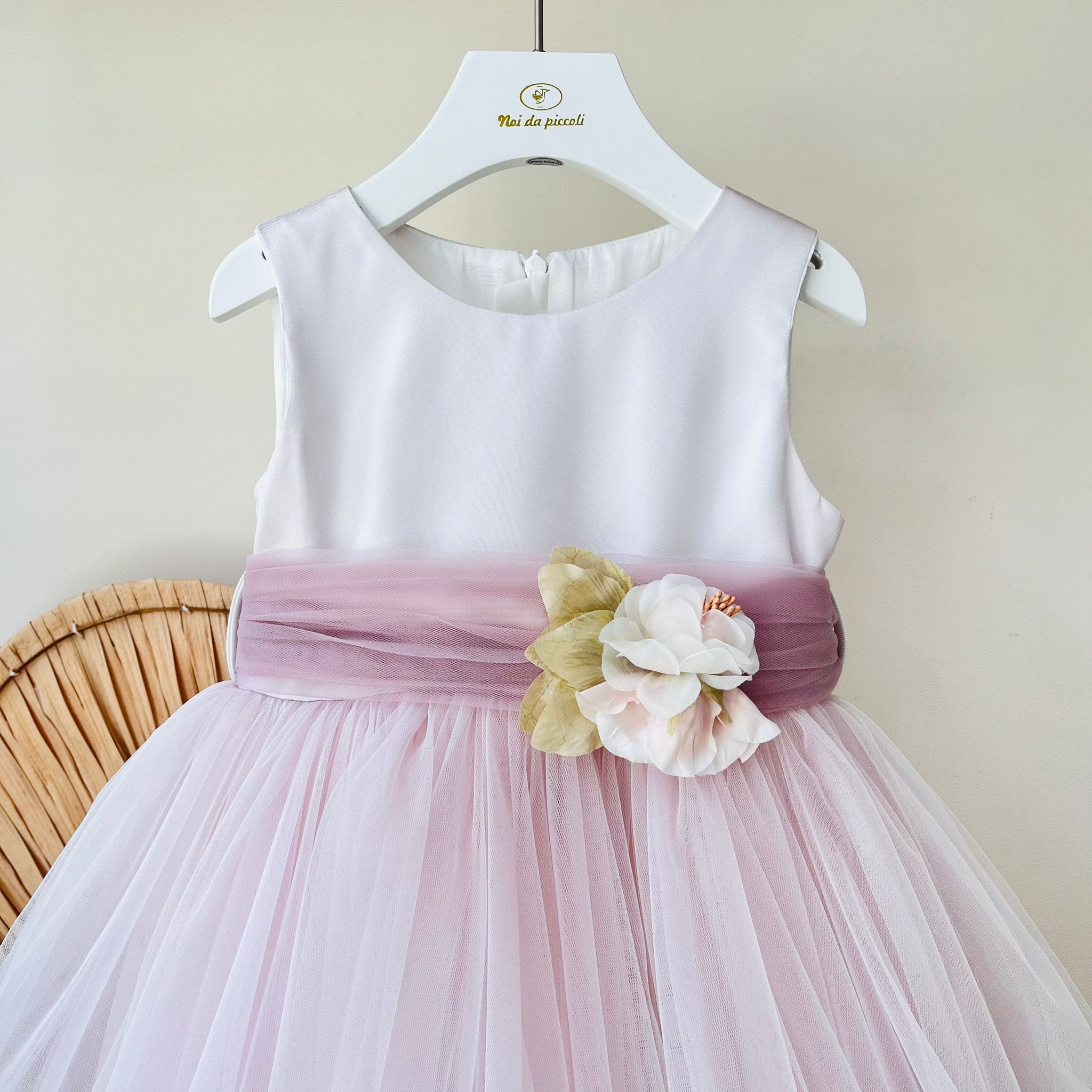 ABITO CERIMONIALE DEA ROSA ANTICO - Noi da piccoli