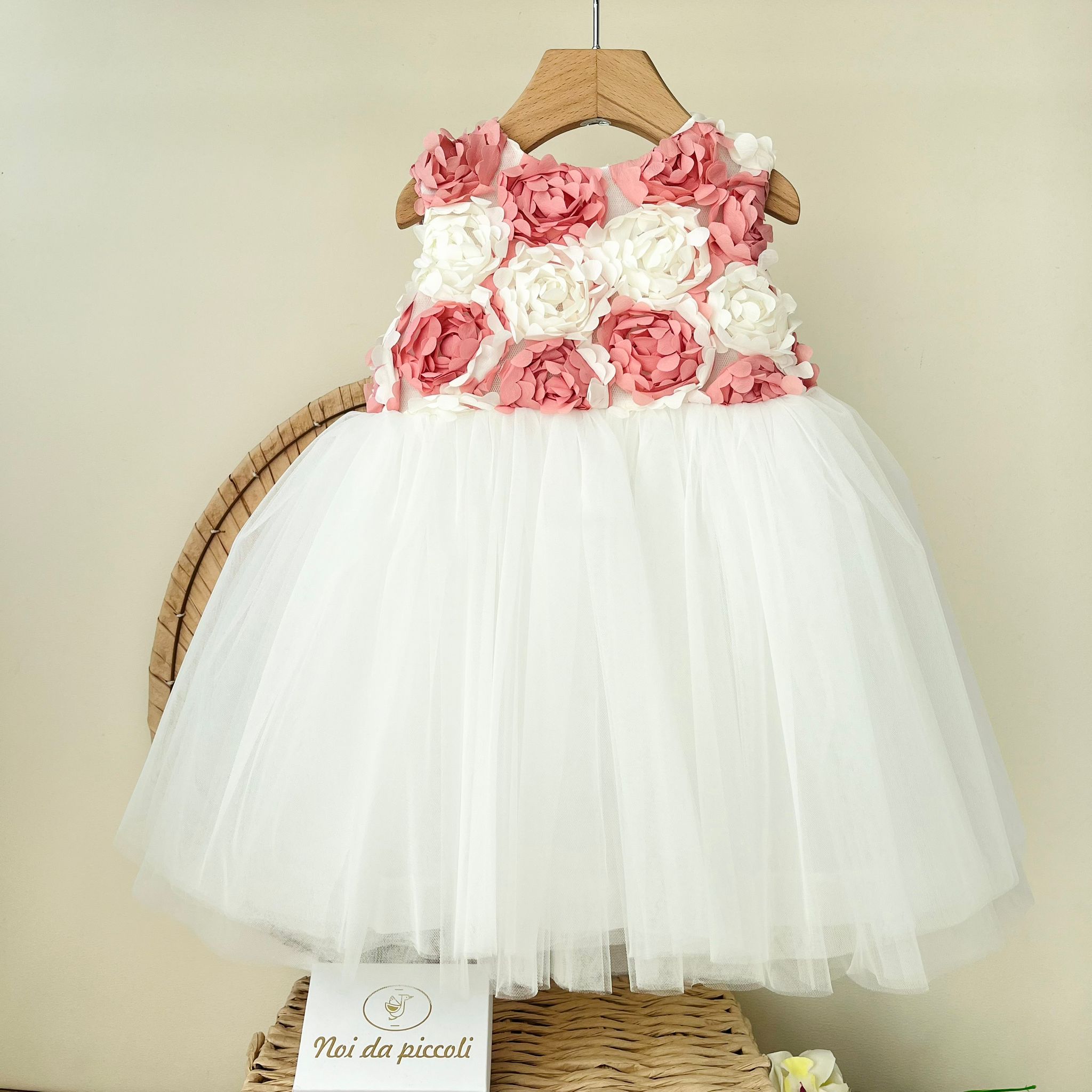 ABITO ETHEREA VANIGLIA MARSALA - Noi da piccoli