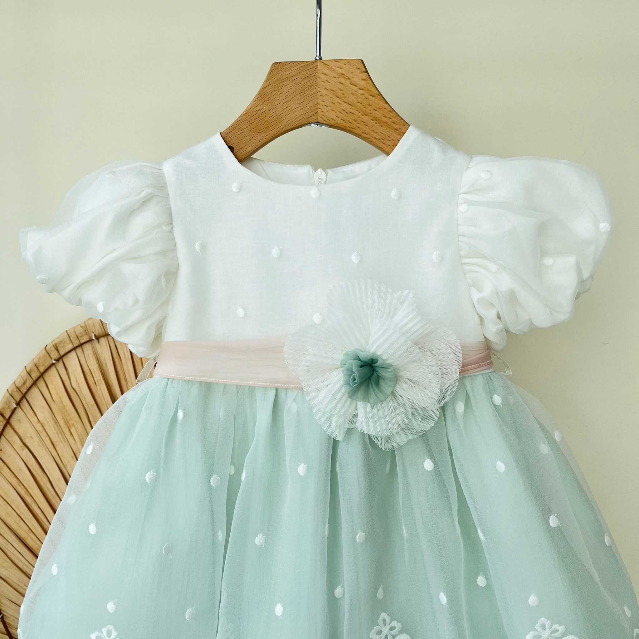 ABITO JASMINE SALVIA - Noi da piccoli