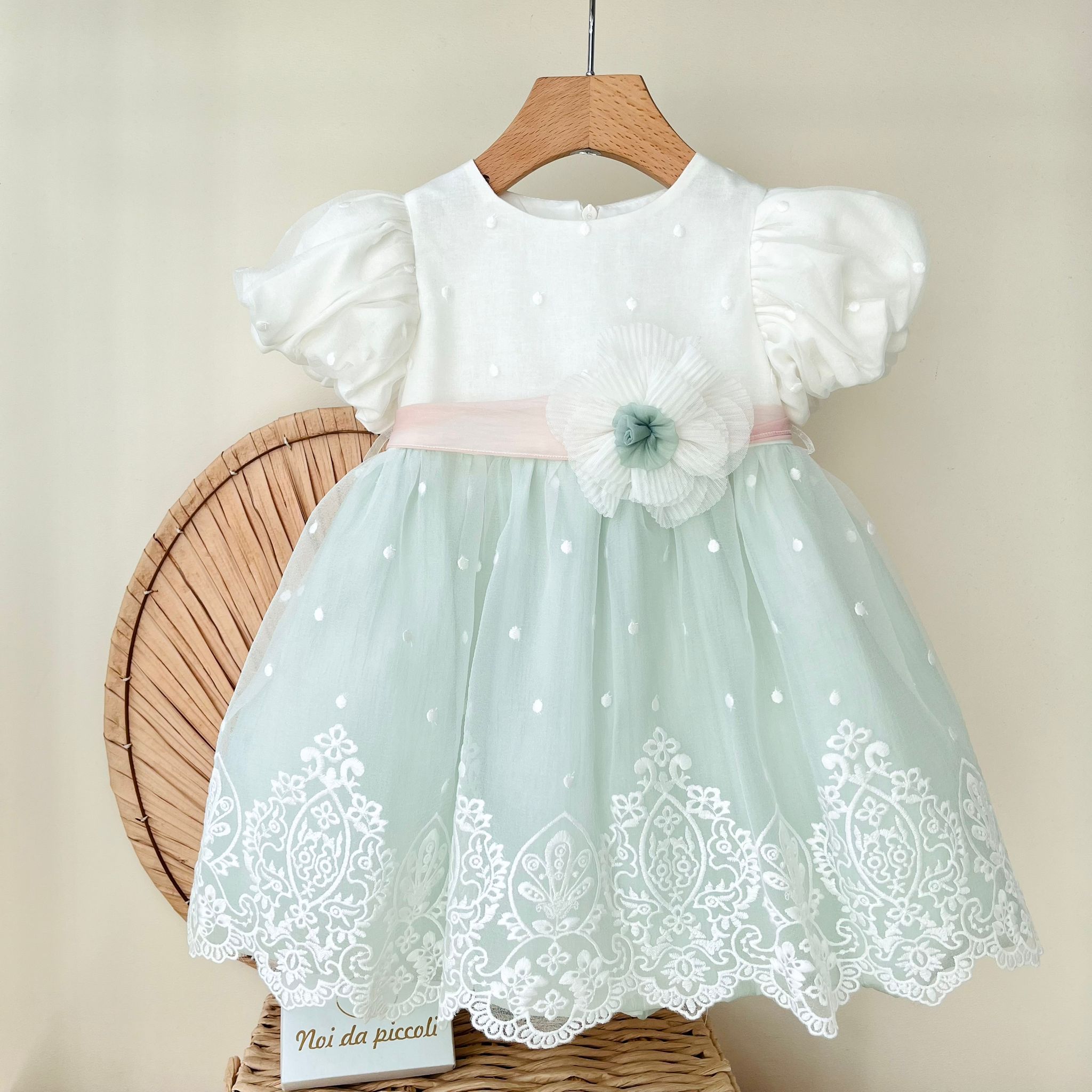 ABITO JASMINE SALVIA - Noi da piccoli