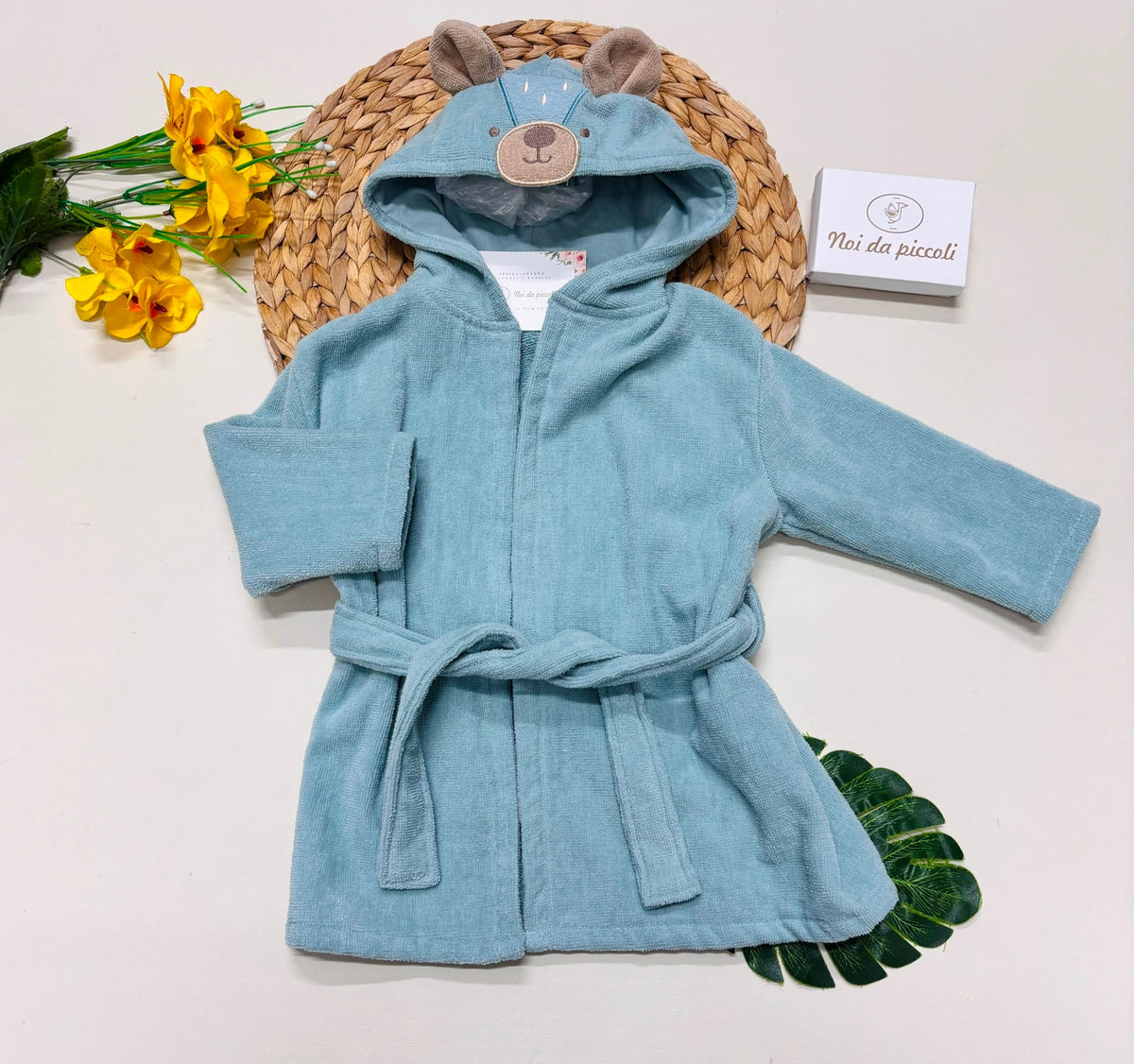 ACCAPPATOIO SPUGNA VERDE ACQUA - Noi da piccoli