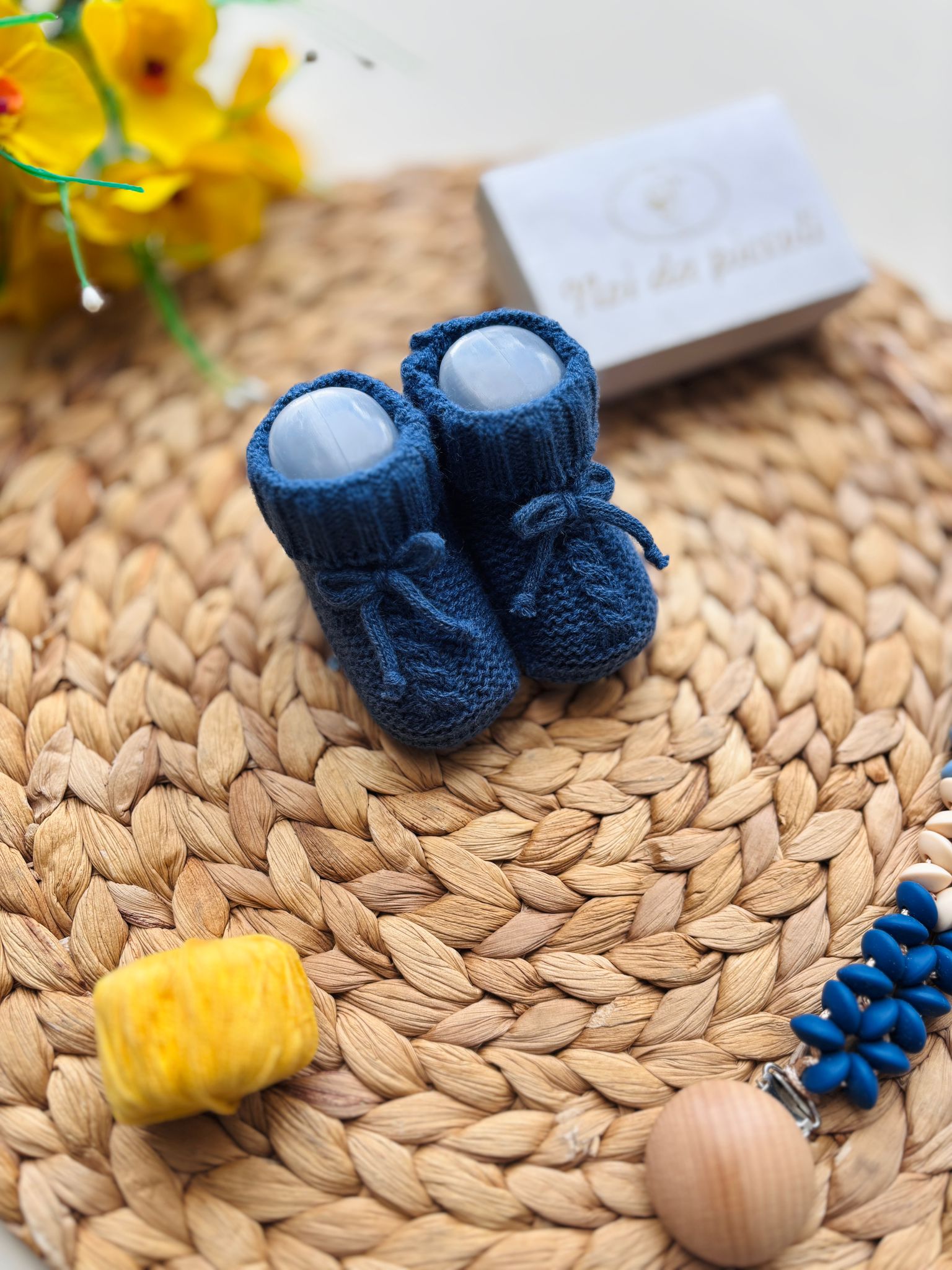 BABBUCCE IN FILATO CALDO AZAFATA - Noi da piccoli