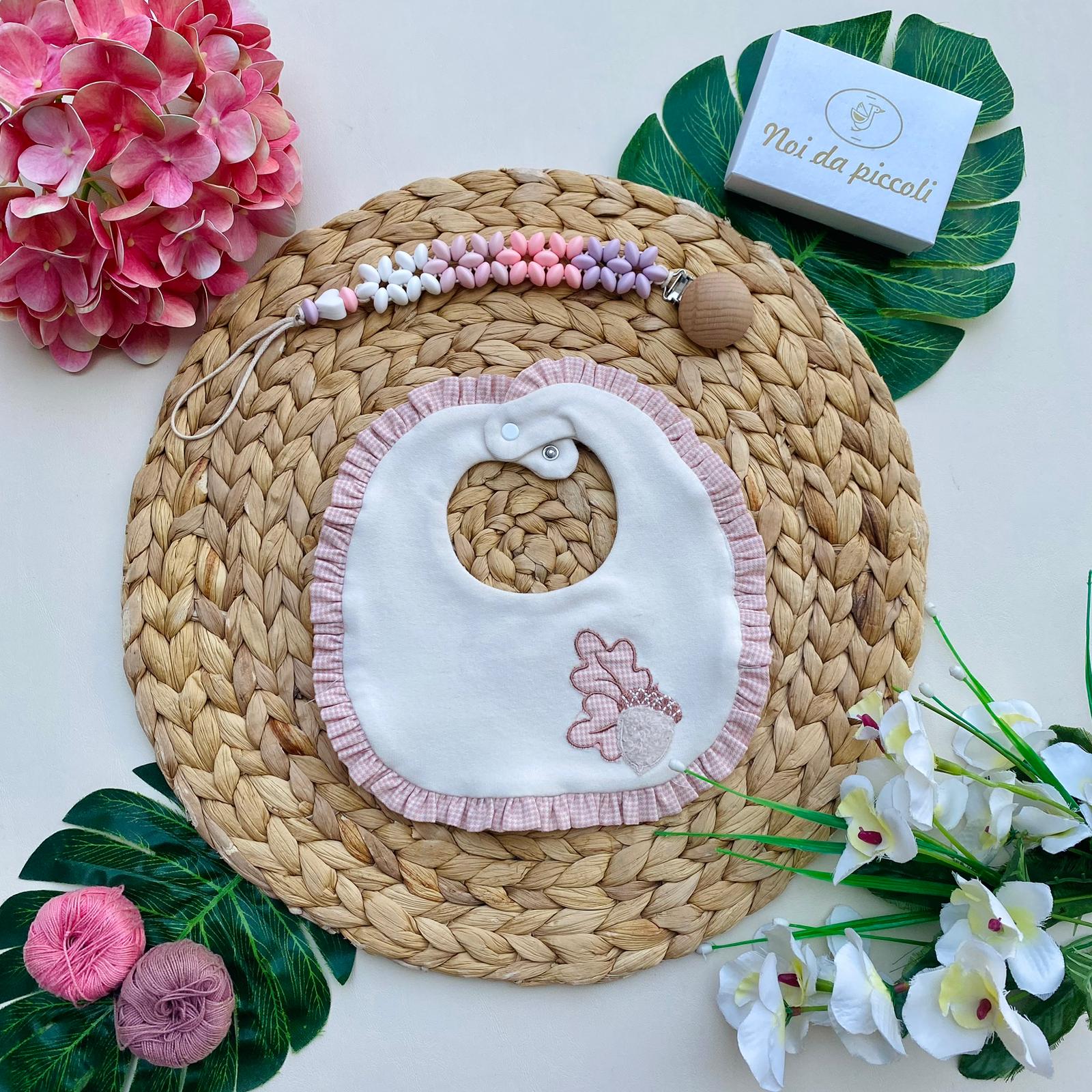 BAVETTA caldo cotone ROSA - Noi da piccoli