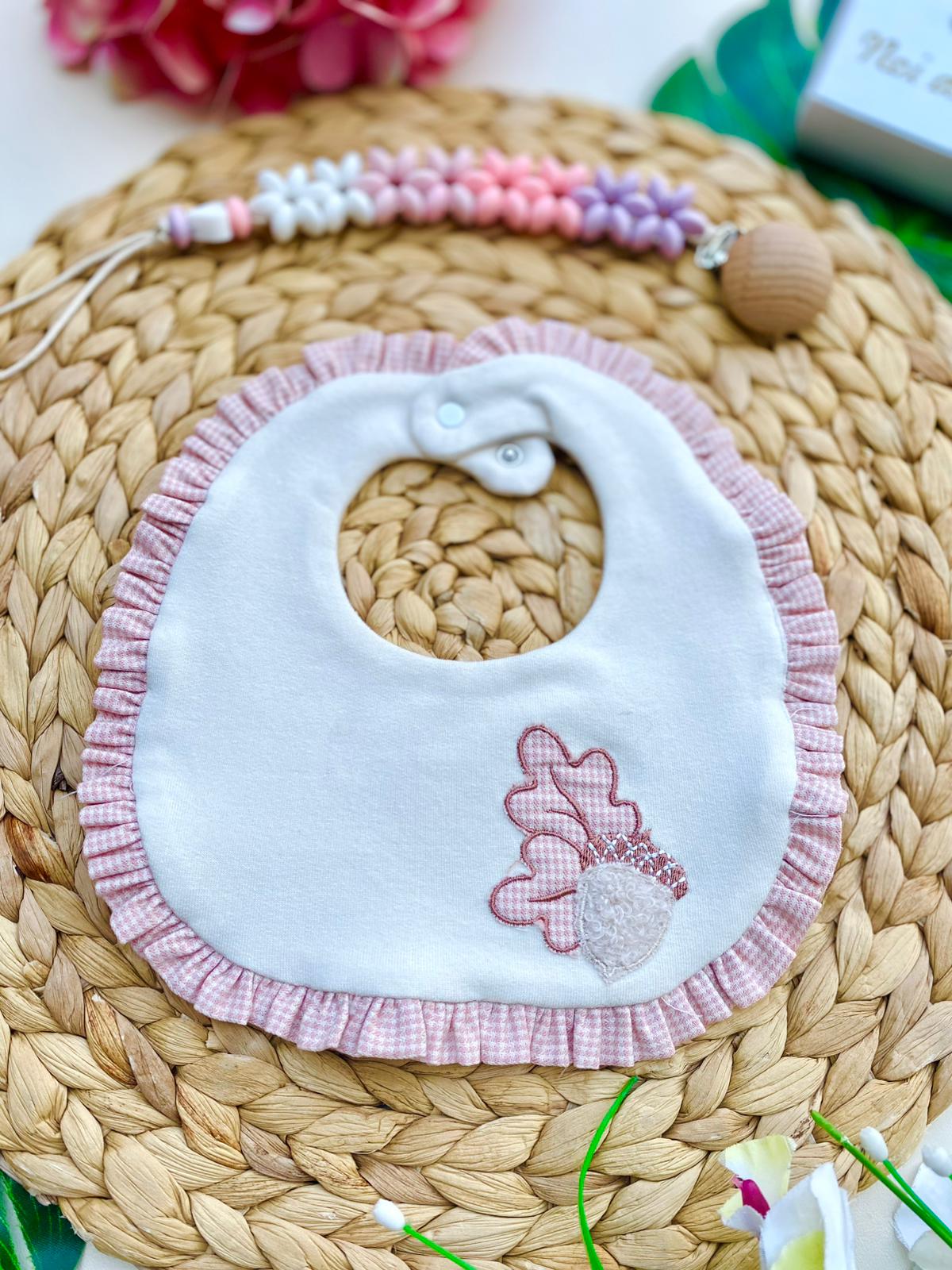 BAVETTA caldo cotone ROSA - Noi da piccoli