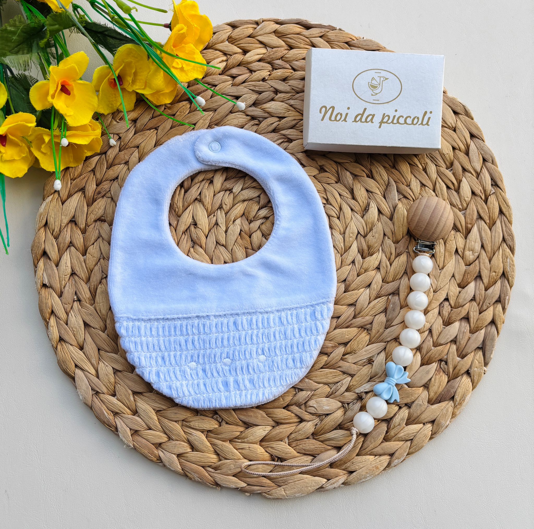 BAVETTA IN CINIGLIA CIELO - Noi da piccoli