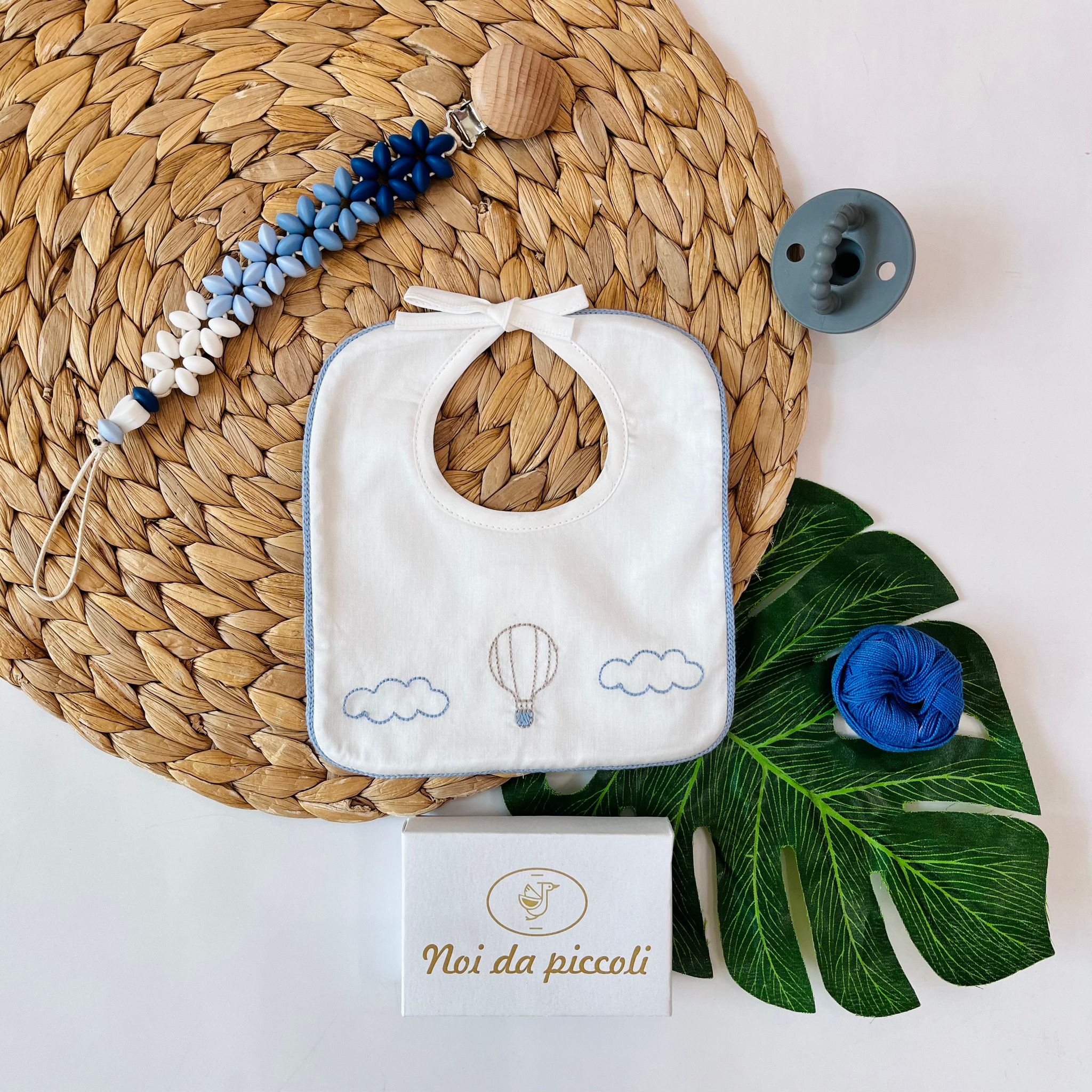 BAVETTA MONGOLFIERA CIELO POLVERE - Noi da piccoli