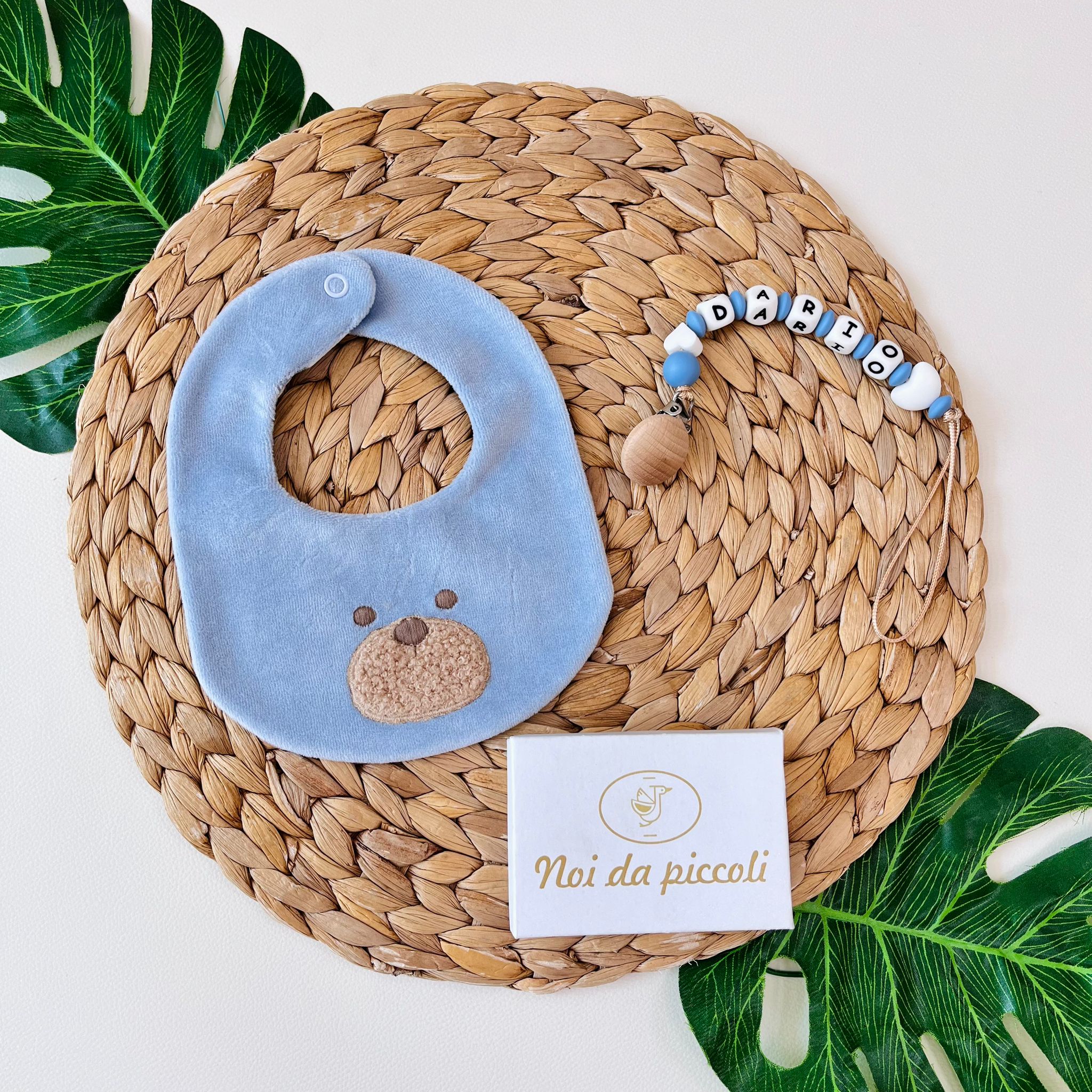 BAVETTA TED CINIGLIA POLVERE TABACCO - Noi da piccoli