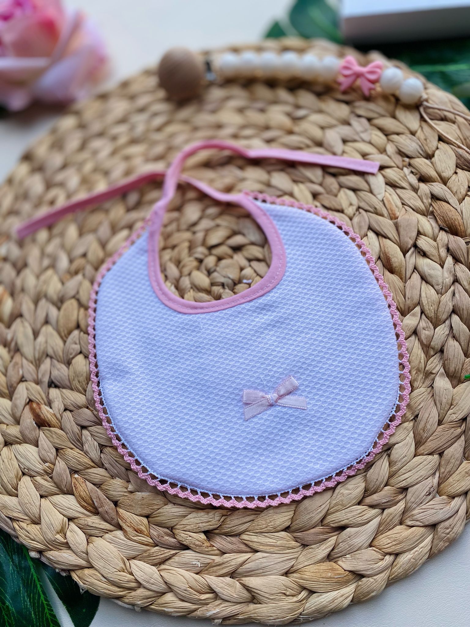 BAVETTO Cotone Rosa - Noi da piccoli