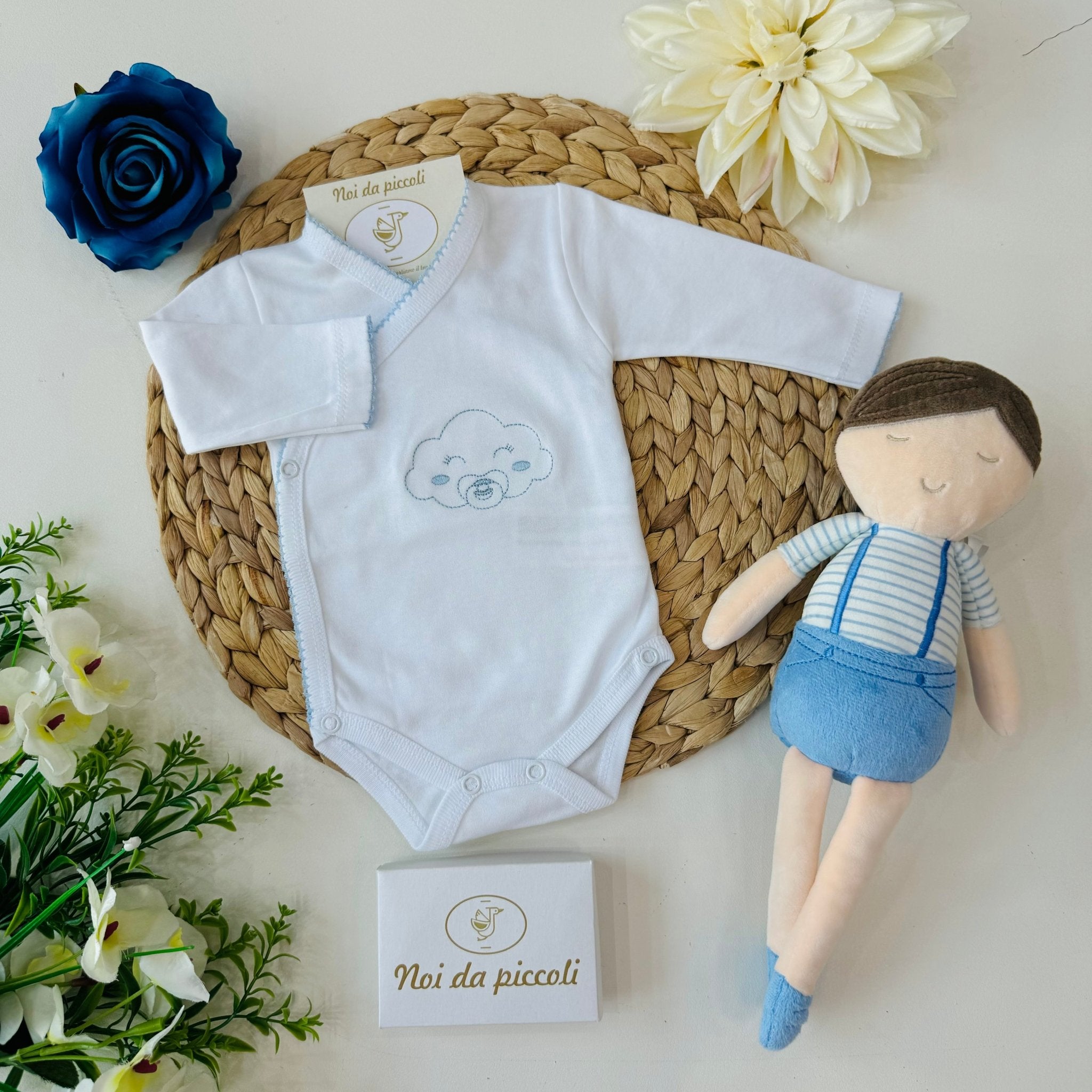 BODY ANTIPANICO CIELO CALDO COTONE NUVOLA - Noi da piccoli