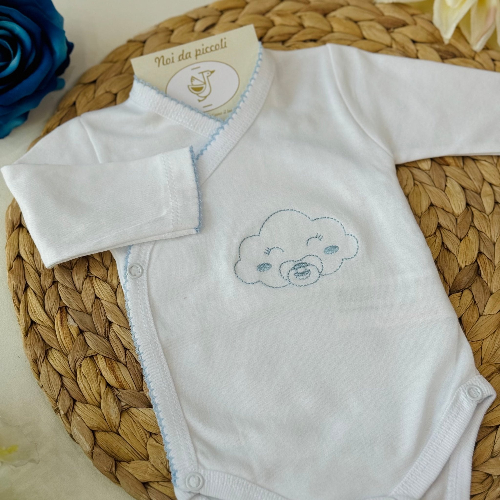 BODY ANTIPANICO CIELO CALDO COTONE NUVOLA - Noi da piccoli