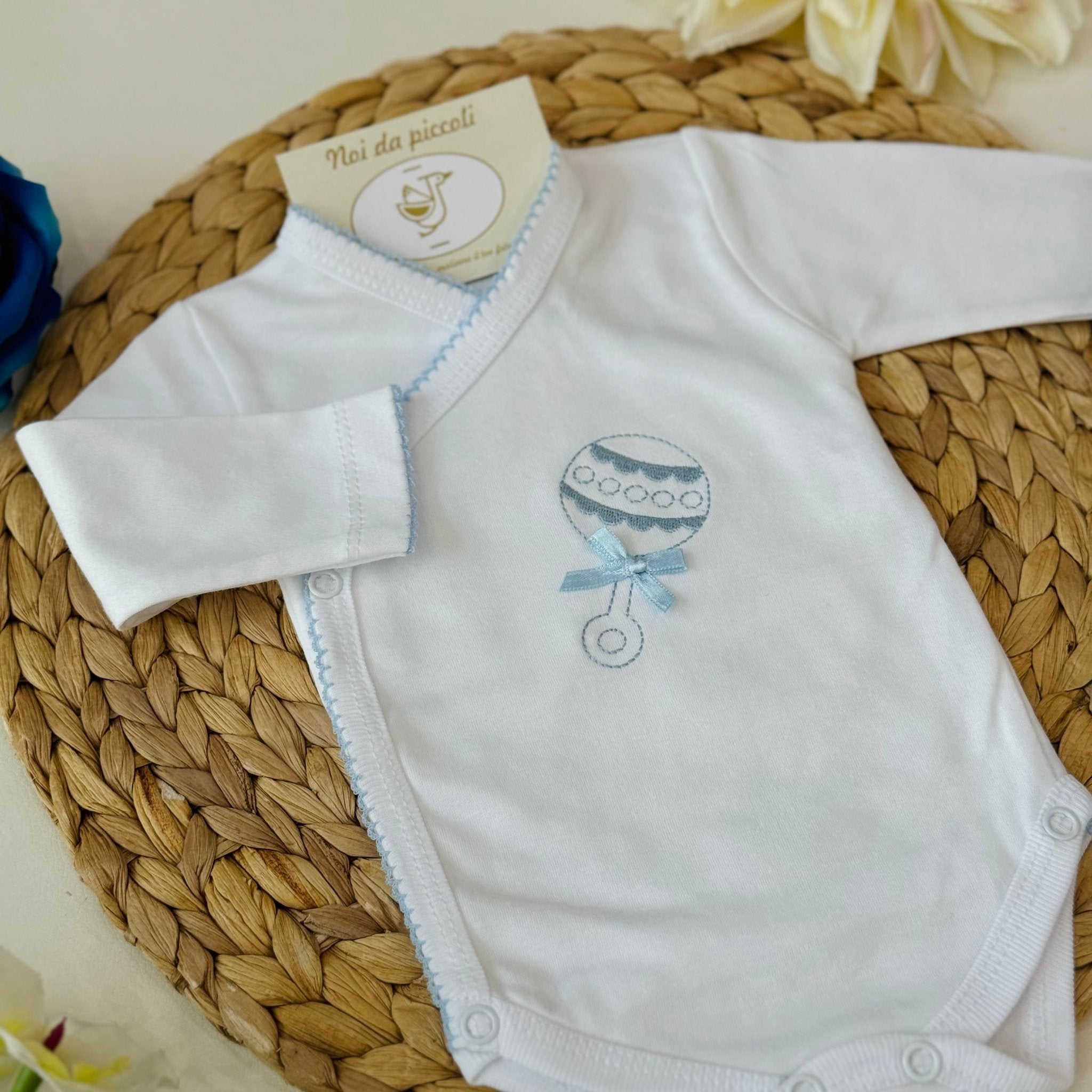 BODY ANTIPANICO CIELO CALDO COTONE SONAGLIO - Noi da piccoli