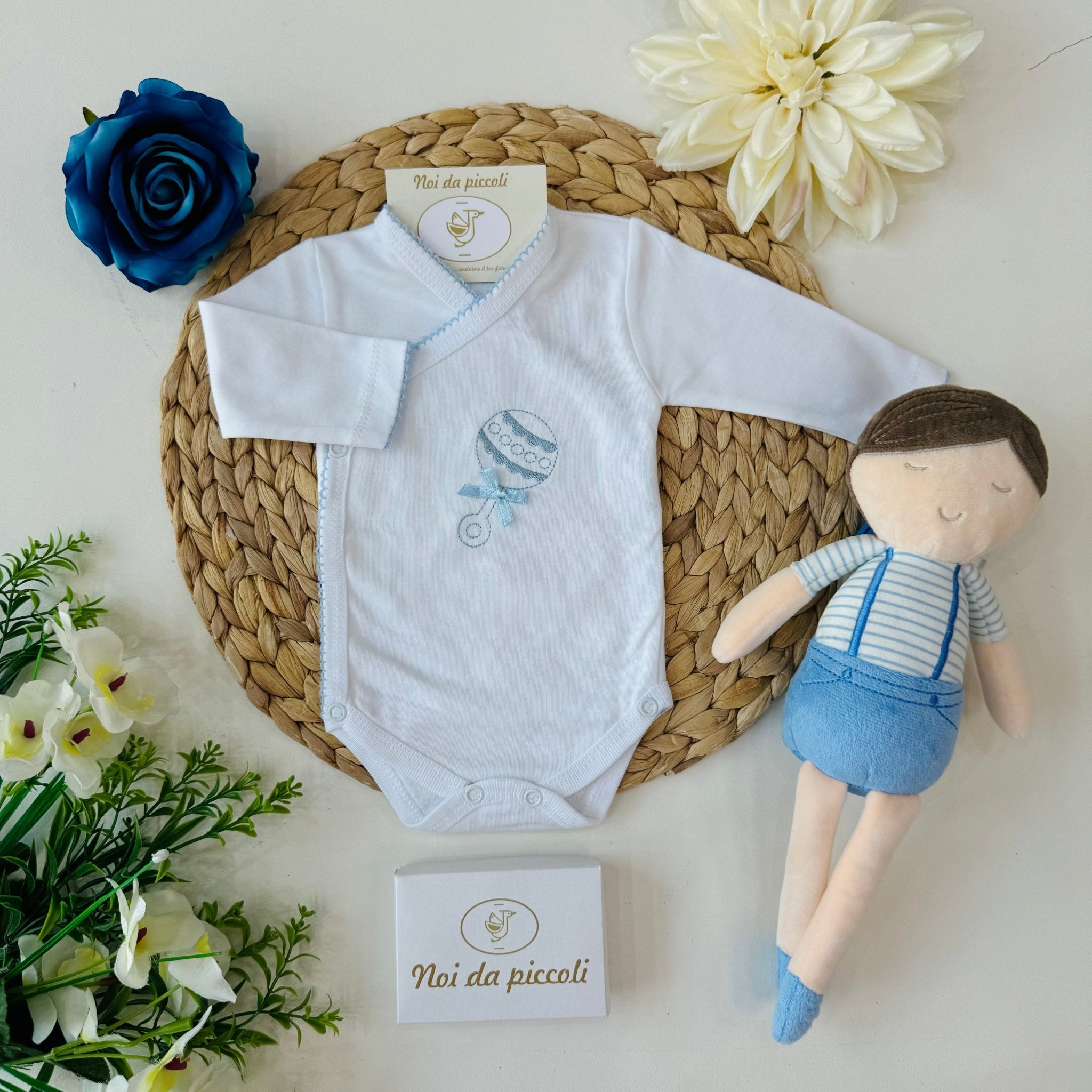 BODY ANTIPANICO CIELO CALDO COTONE SONAGLIO - Noi da piccoli
