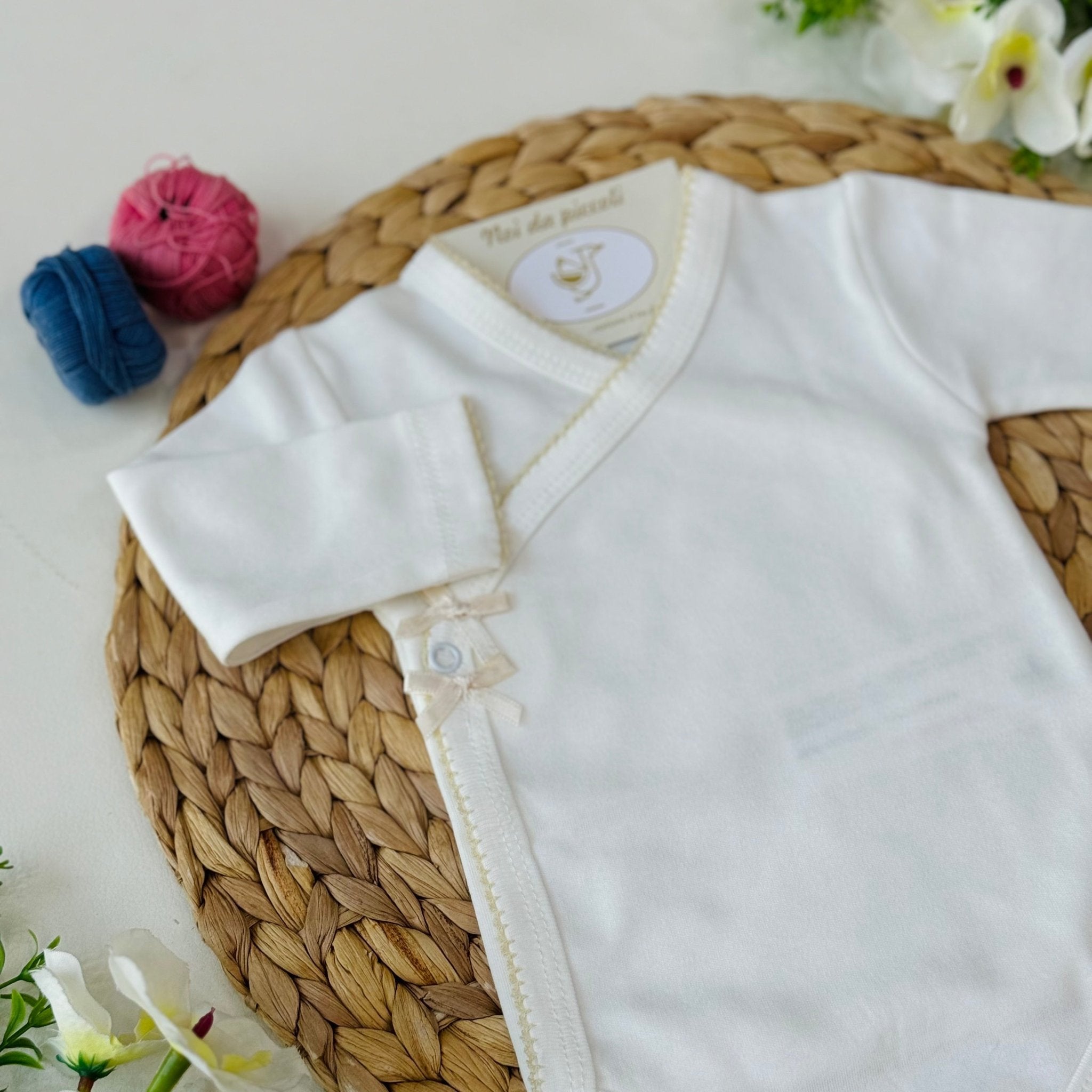 BODY ANTIPANICO CRUDO MANICA LUNGA - Noi da piccoli