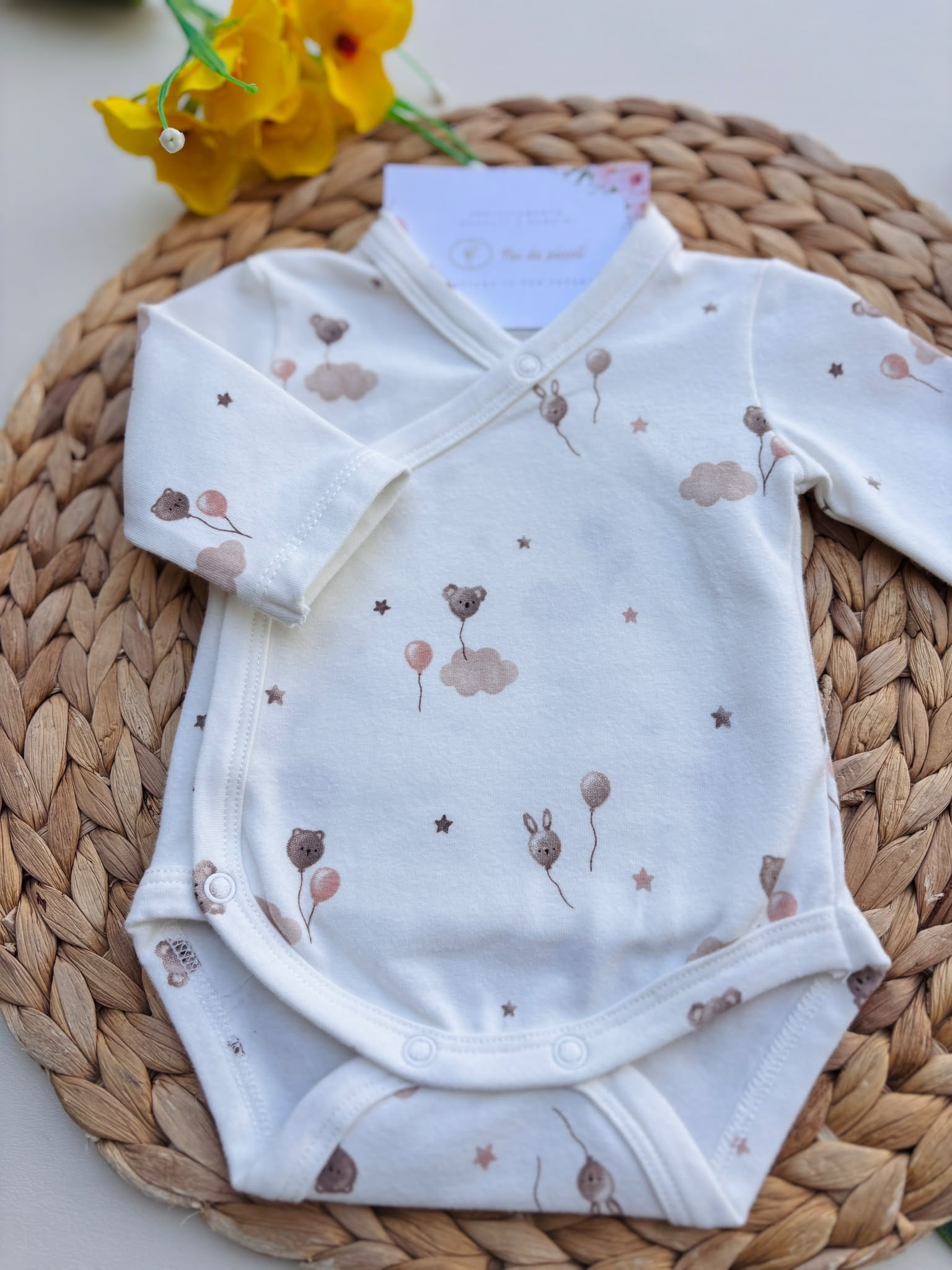 BODY COTONE CALDO BIANCO - Noi da piccoli