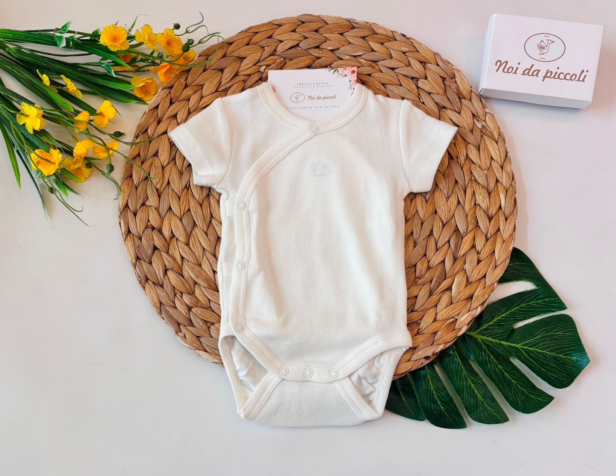 BODY COTONE CALDO ECRU - Noi da piccoli