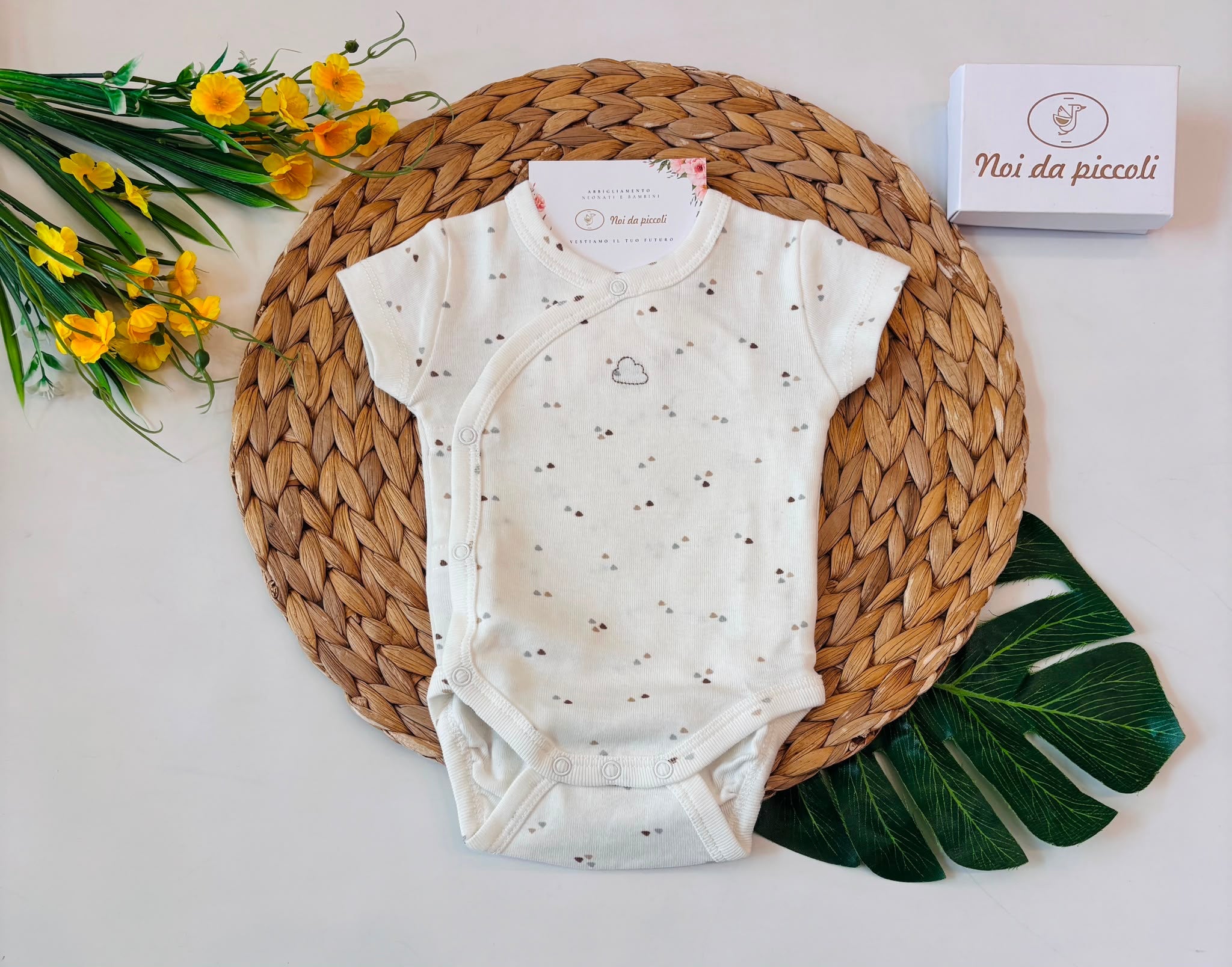 BODY COTONE CALDO ECRU - Noi da piccoli