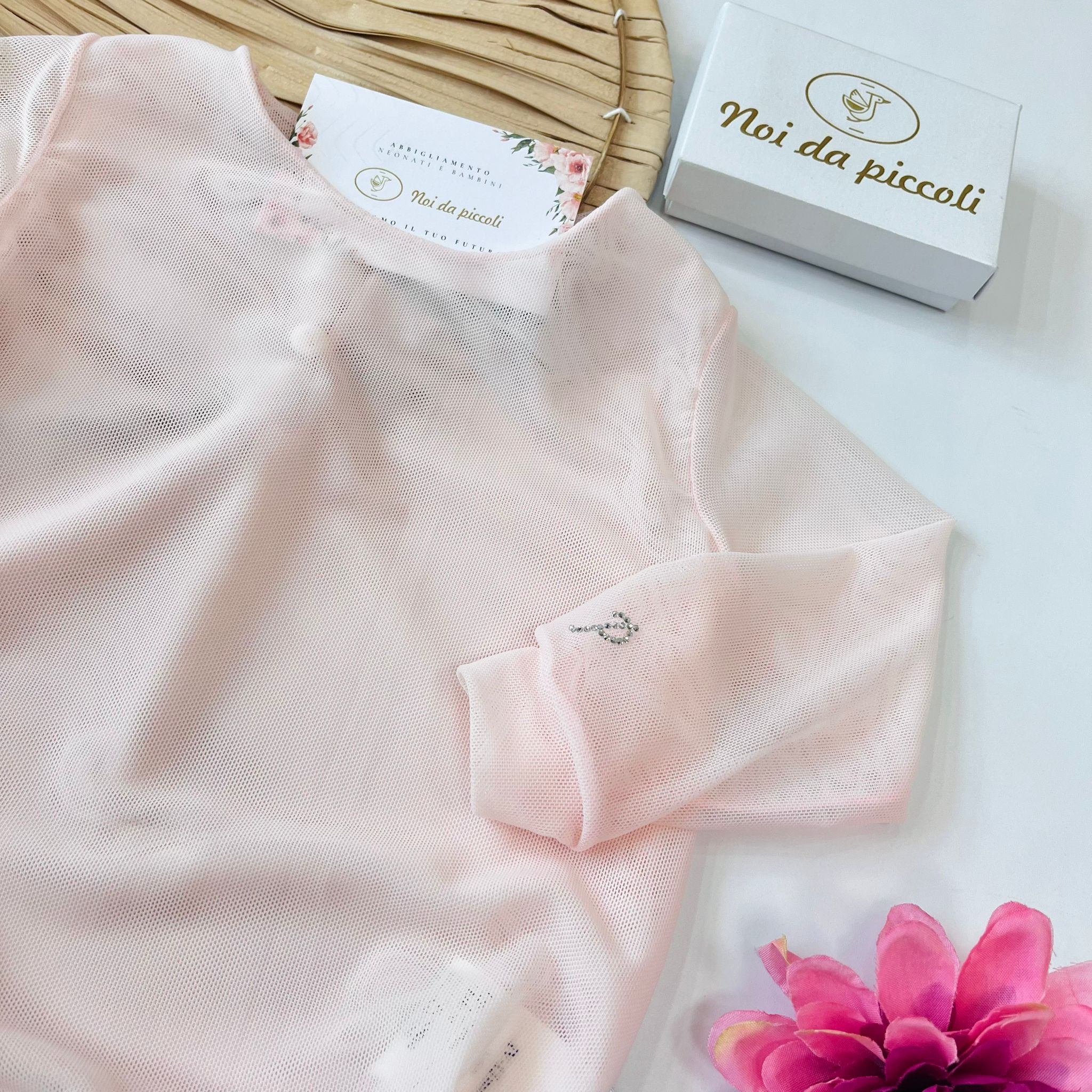 BODY VELATO Rosa - Noi da piccoli
