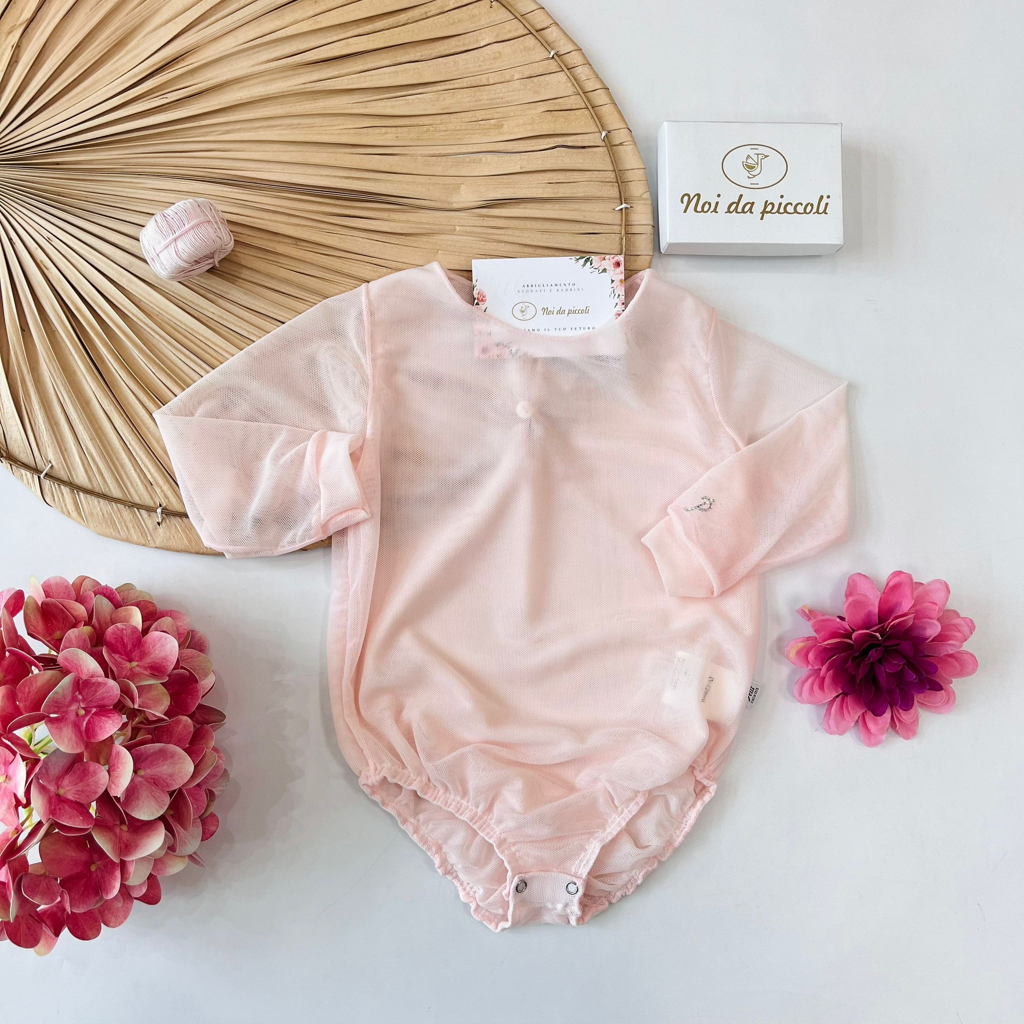 BODY VELATO Rosa - Noi da piccoli