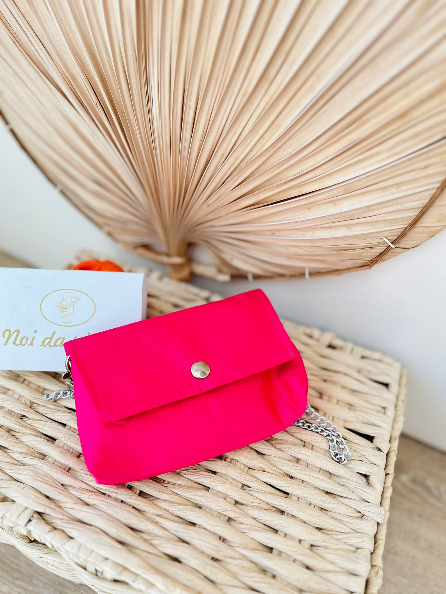 BORSETTA A TRACOLLA DA CERIMONIA FUCSIA - Noi da piccoli