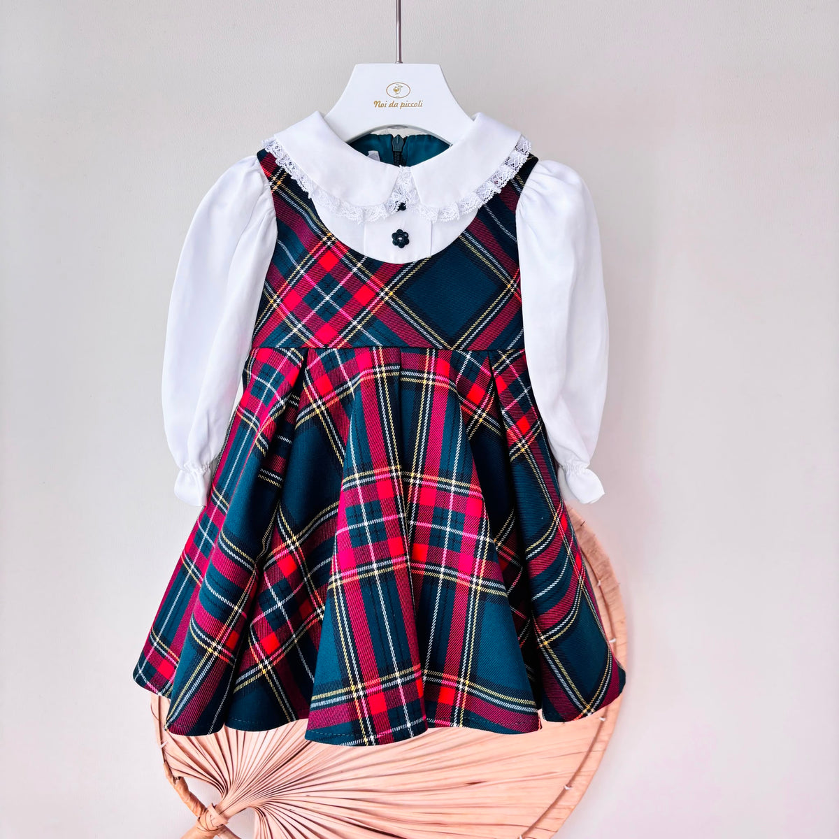 Vestino Tartan Verde Isabel