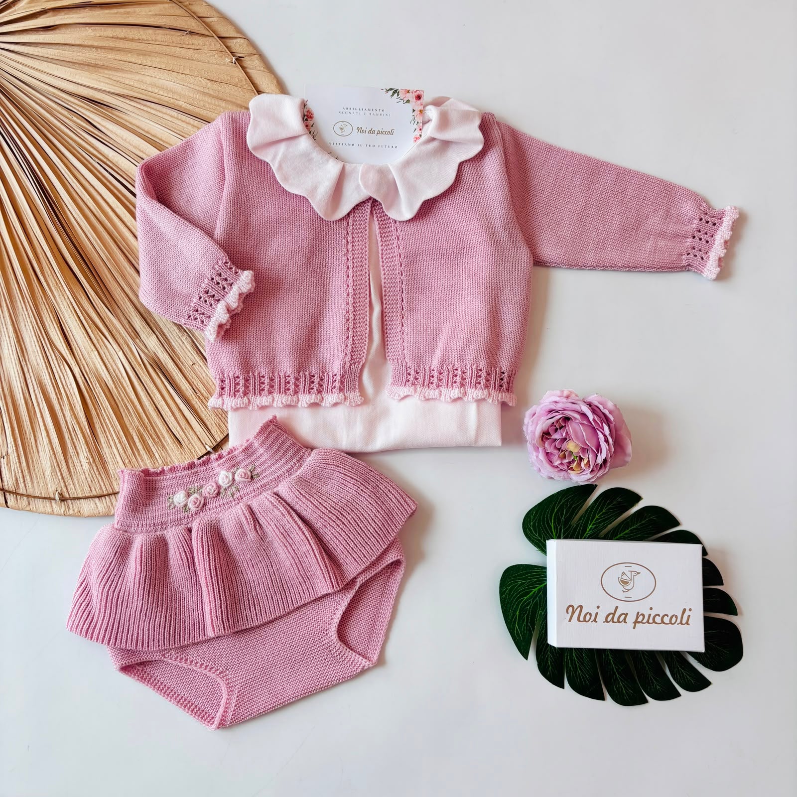 COMPLETO 100% LANA ROSA